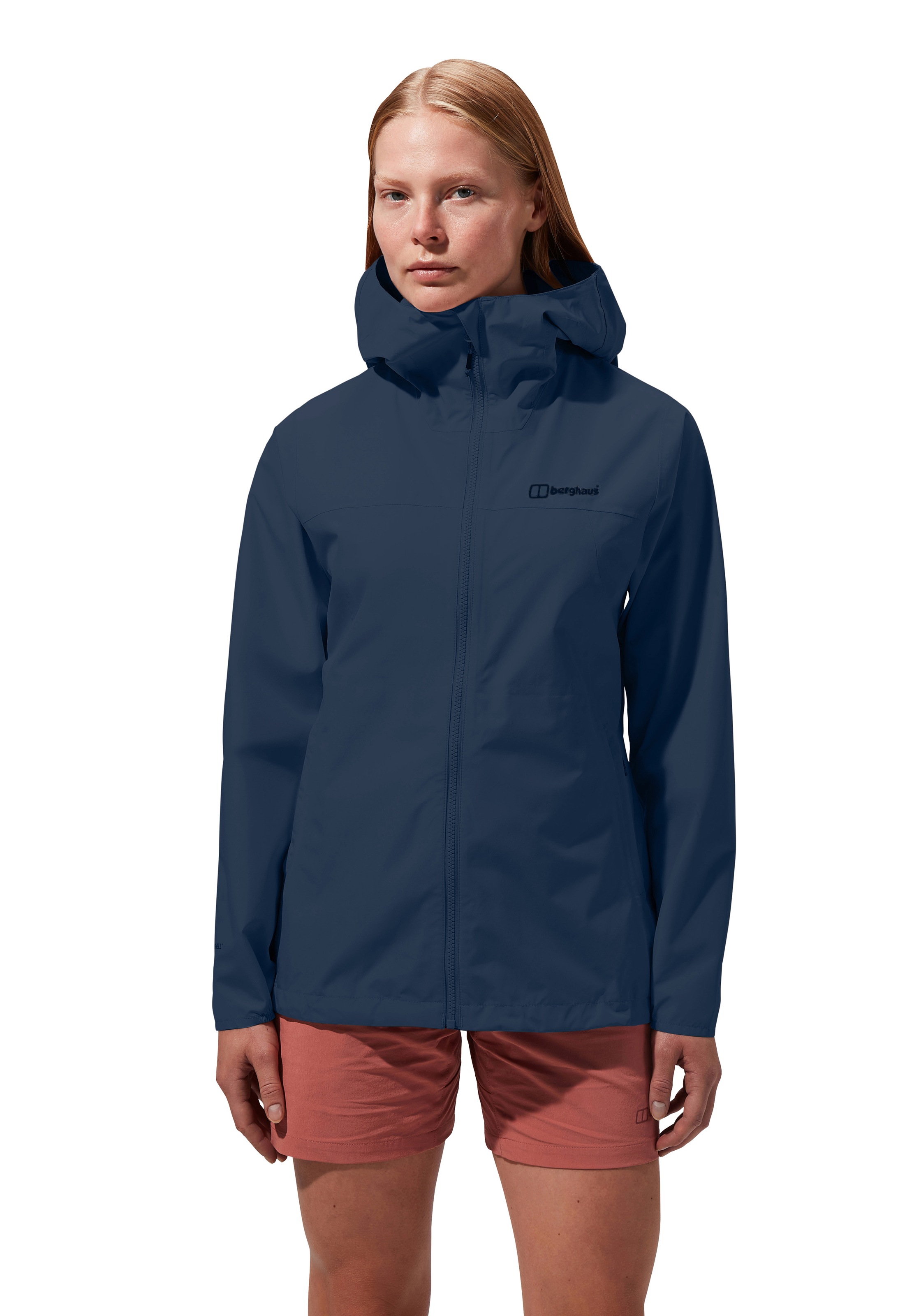 Berghaus Funktionsjacke »W DELUGE PRO 3.0 JKT« mit zwei Reißverschlusstaschen, atmungsaktiv, aus Polyester