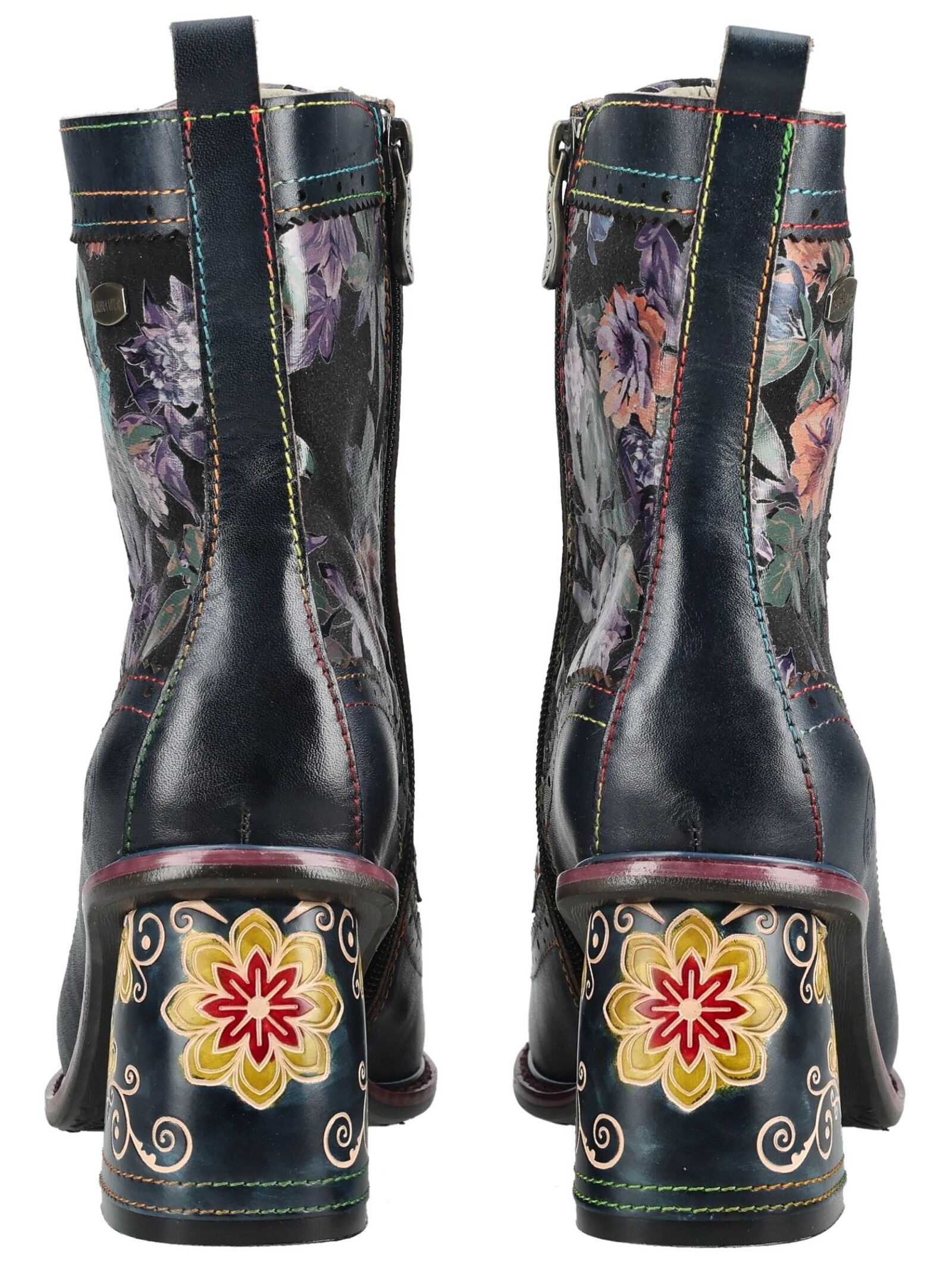 LAURA VITA Schnürstiefelette »LAURA VITA Stiefelette Leder/Textil«