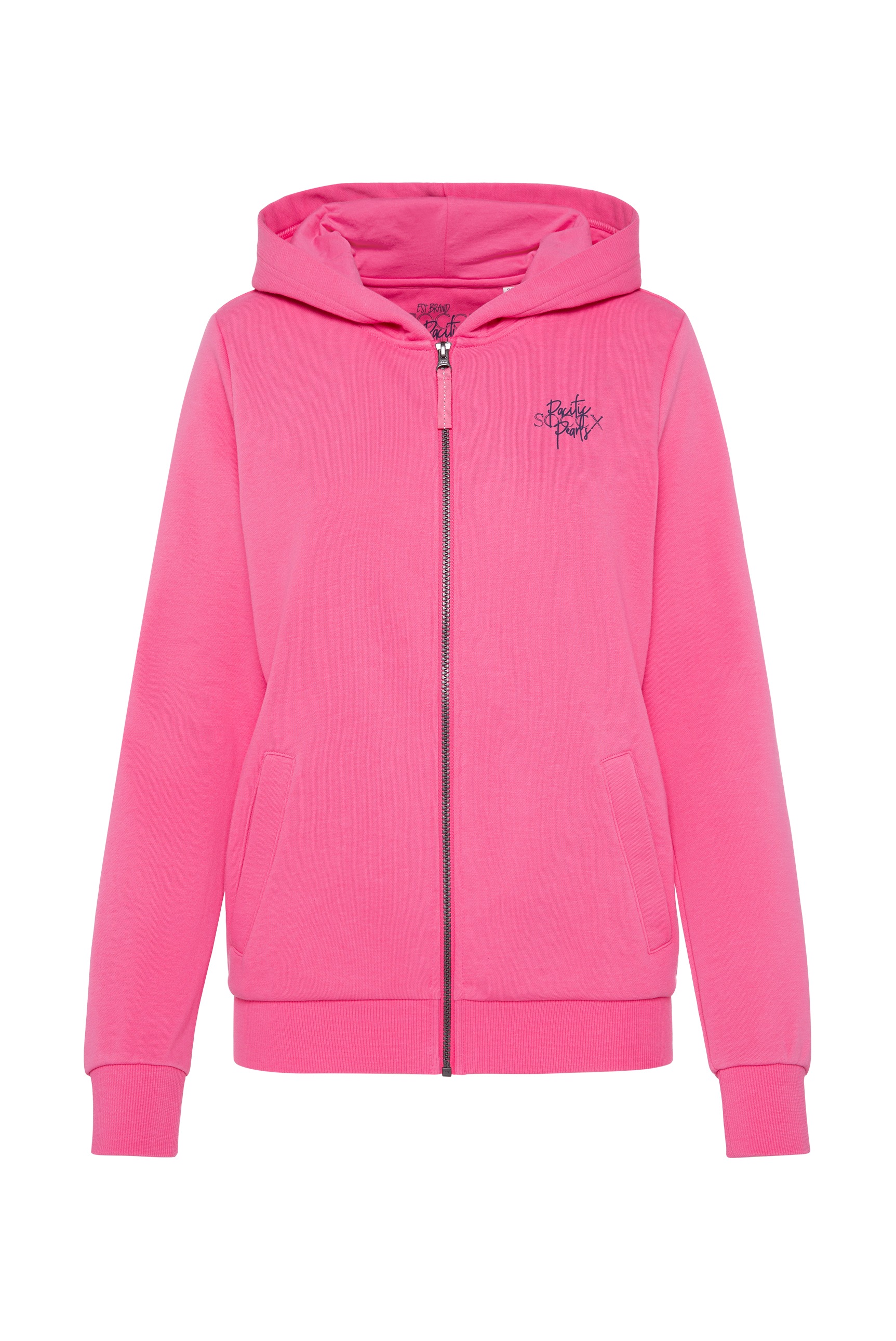 SOCCX Kapuzensweatjacke, mit Rücken-Print günstig online kaufen