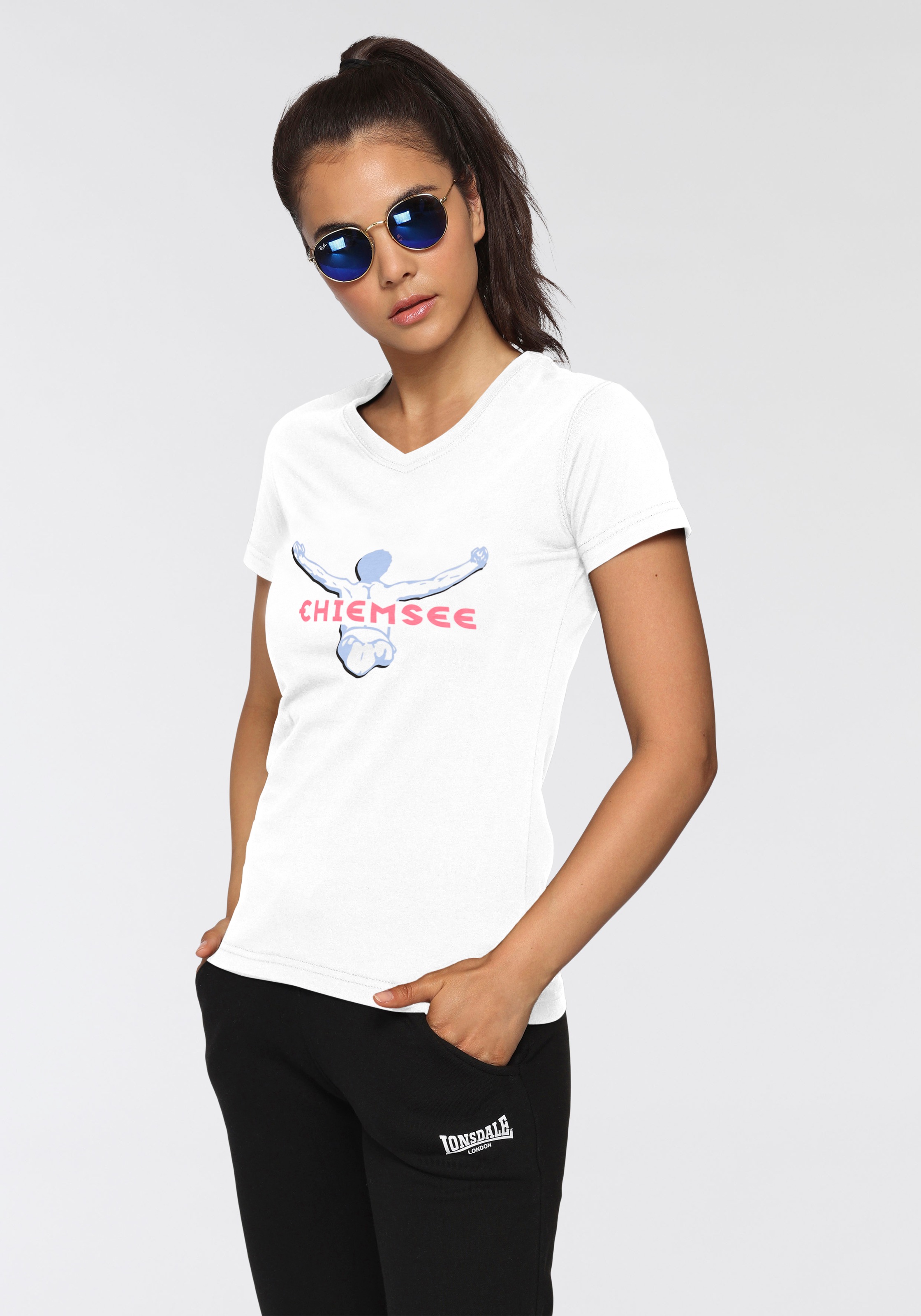 Chiemsee T-Shirt, (Packung, 2 tlg.)