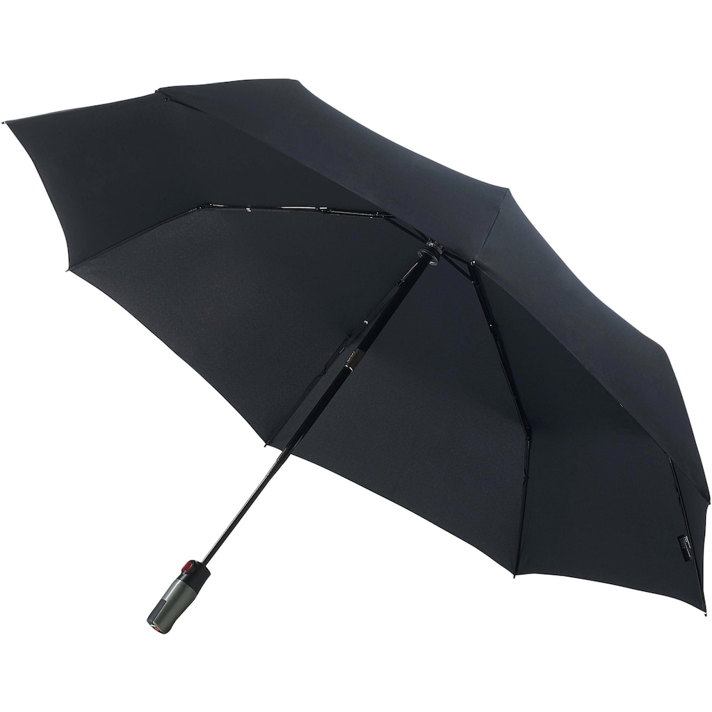 Knirps® Taschenregenschirm »T.400 Extra Large Duomatic, uni black«