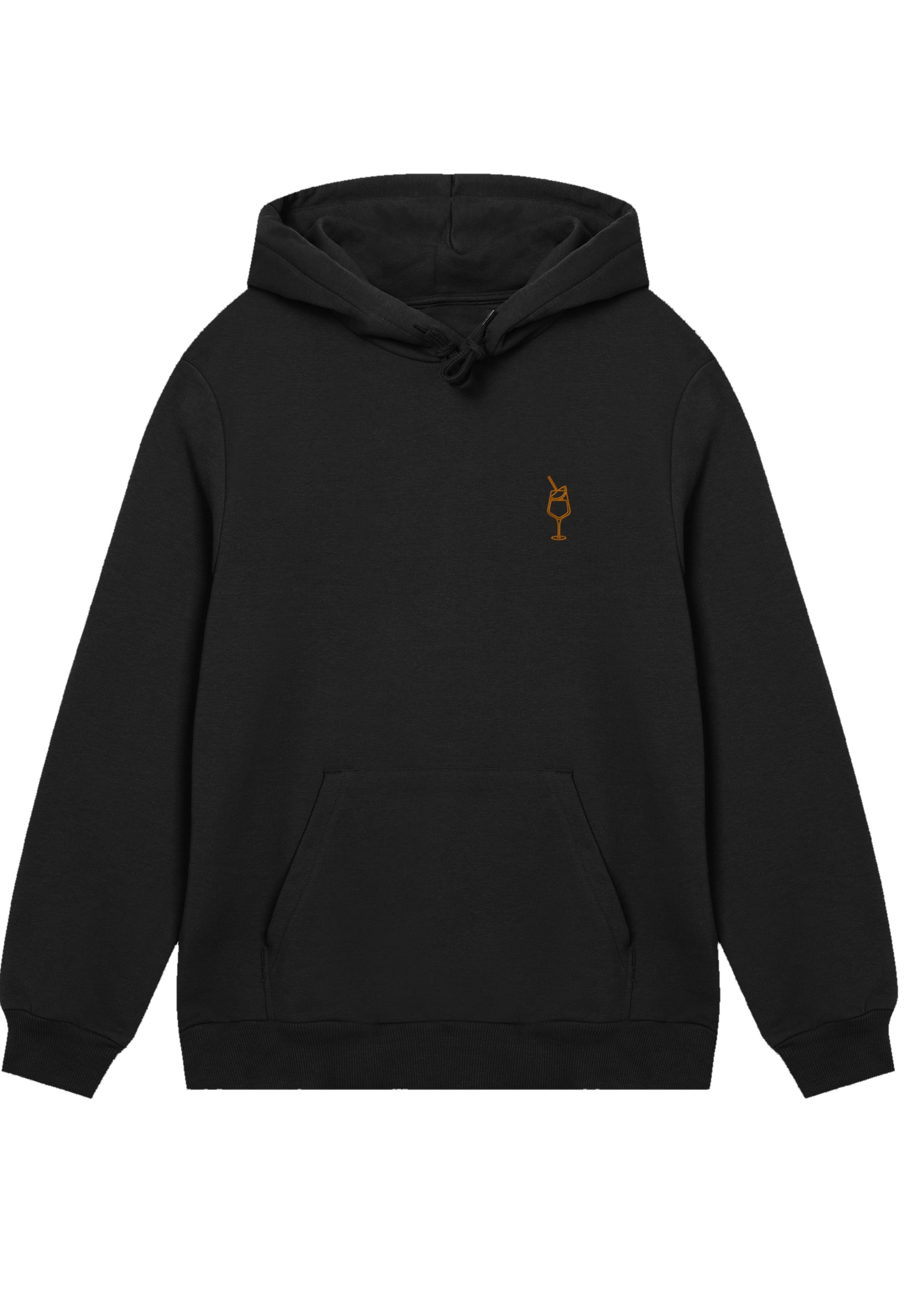 F4NT4STIC Kapuzenpullover »Orange Spritz Bestickt«, Premium Qualität