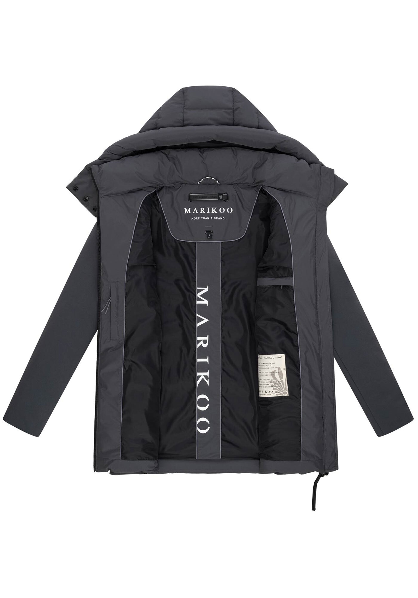 Marikoo Winterjacke »Tivaa«, Feminine Silhouette