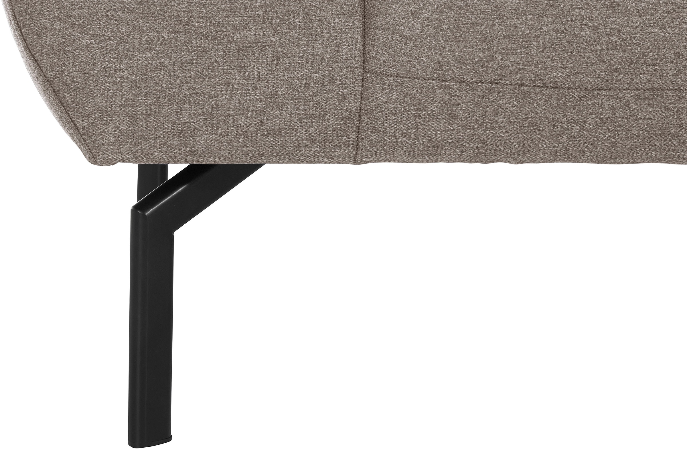 Places of Style 2,5-Sitzer »Trapino Luxus«, wahlweise mit Rückenverstellung, Luxus-Microfaser in Lederoptik