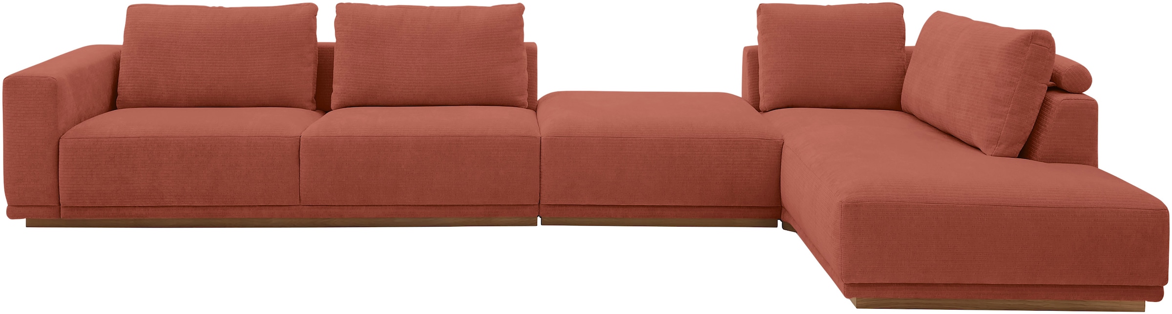 Musterring Wohnlandschaft Anreihsofa mit Armlehne links, Eckteil rechts mit günstig online kaufen