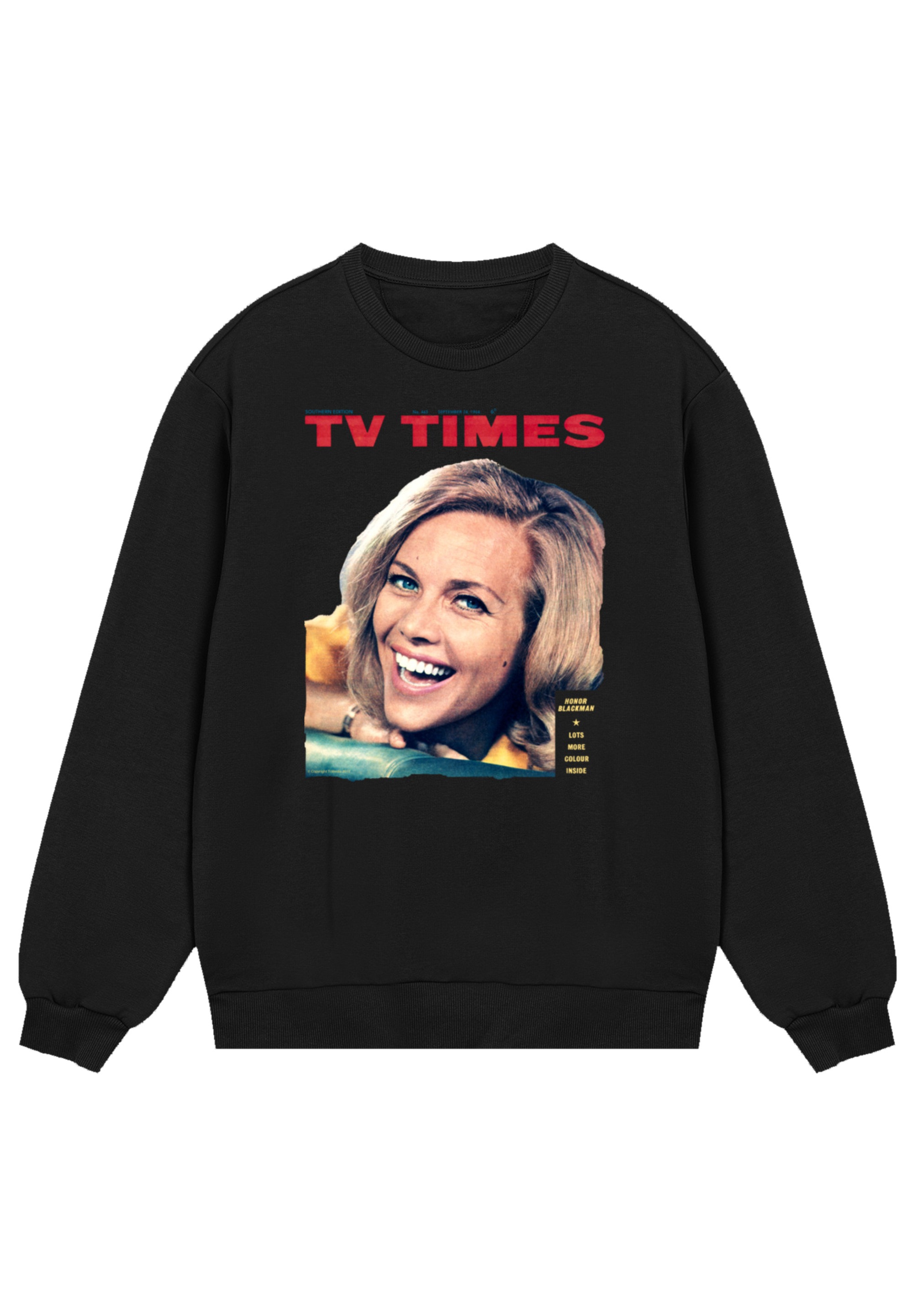 F4NT4STIC Sweatshirt "TV Times Honor Blackman 1964 Cover", Premium Qualität günstig online kaufen