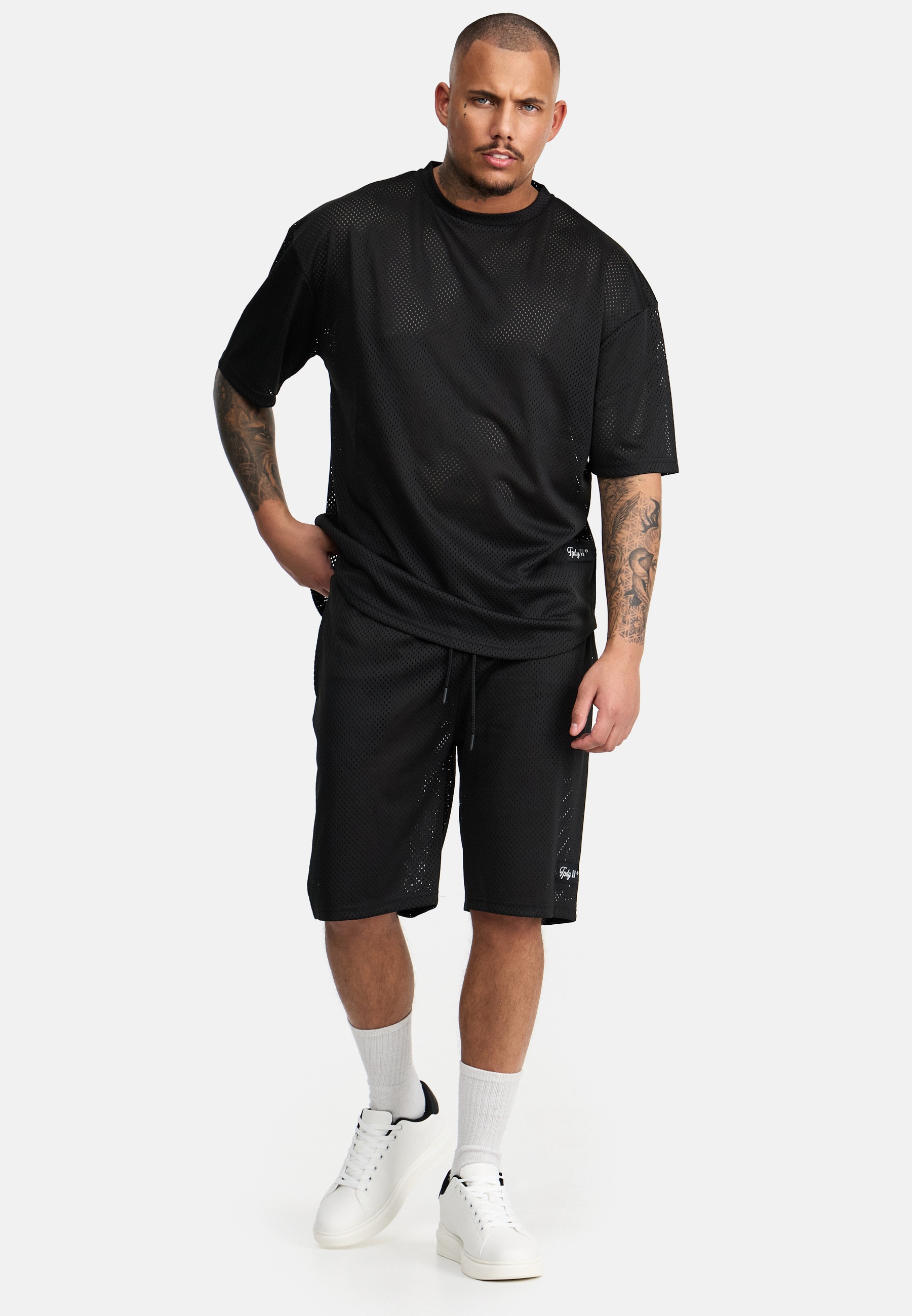 trueprodigy Shorts »Allen Logo Badge Meshware«