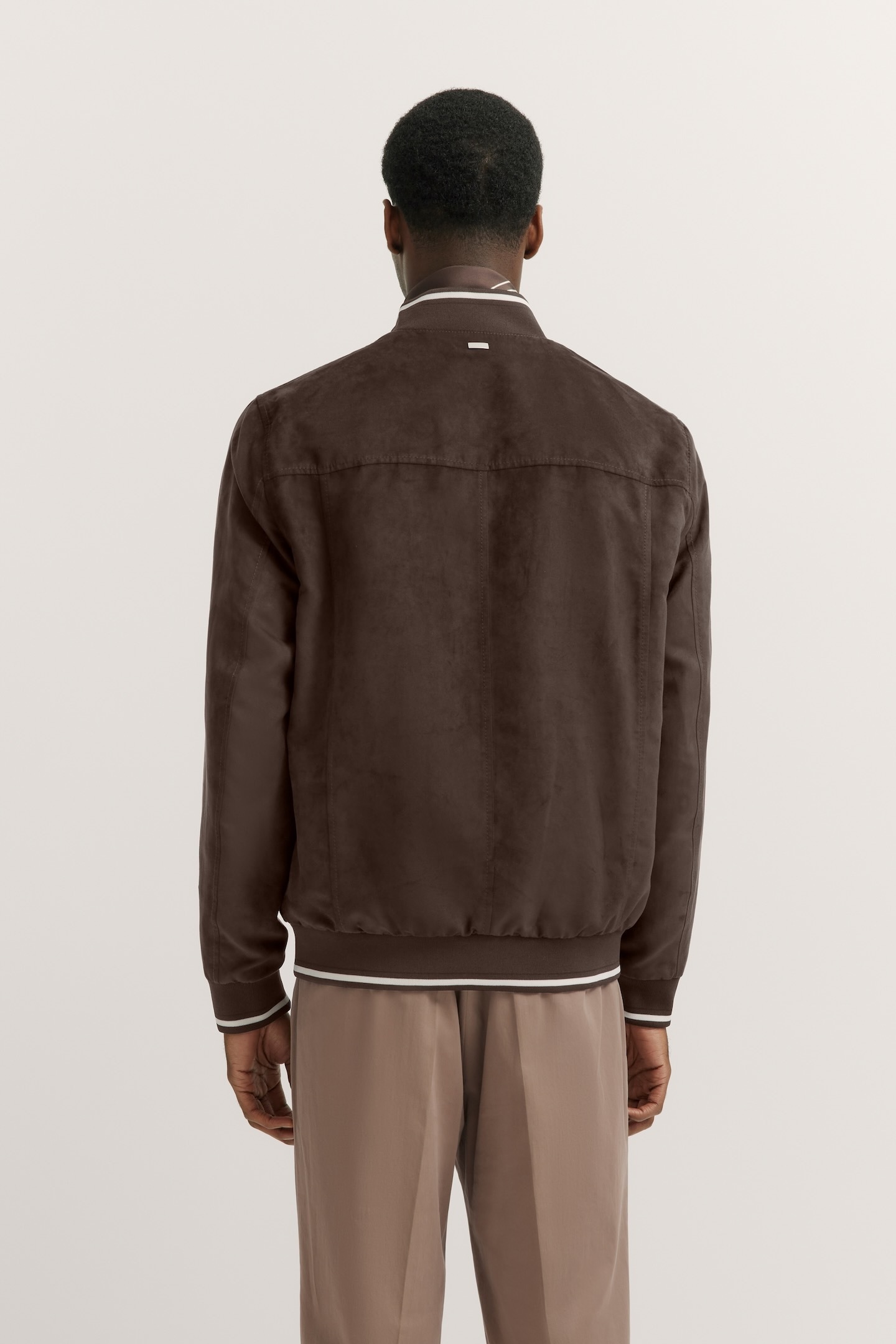 bugatti Blouson, ohne Kapuze, aus wasserabweisendem Velourleder