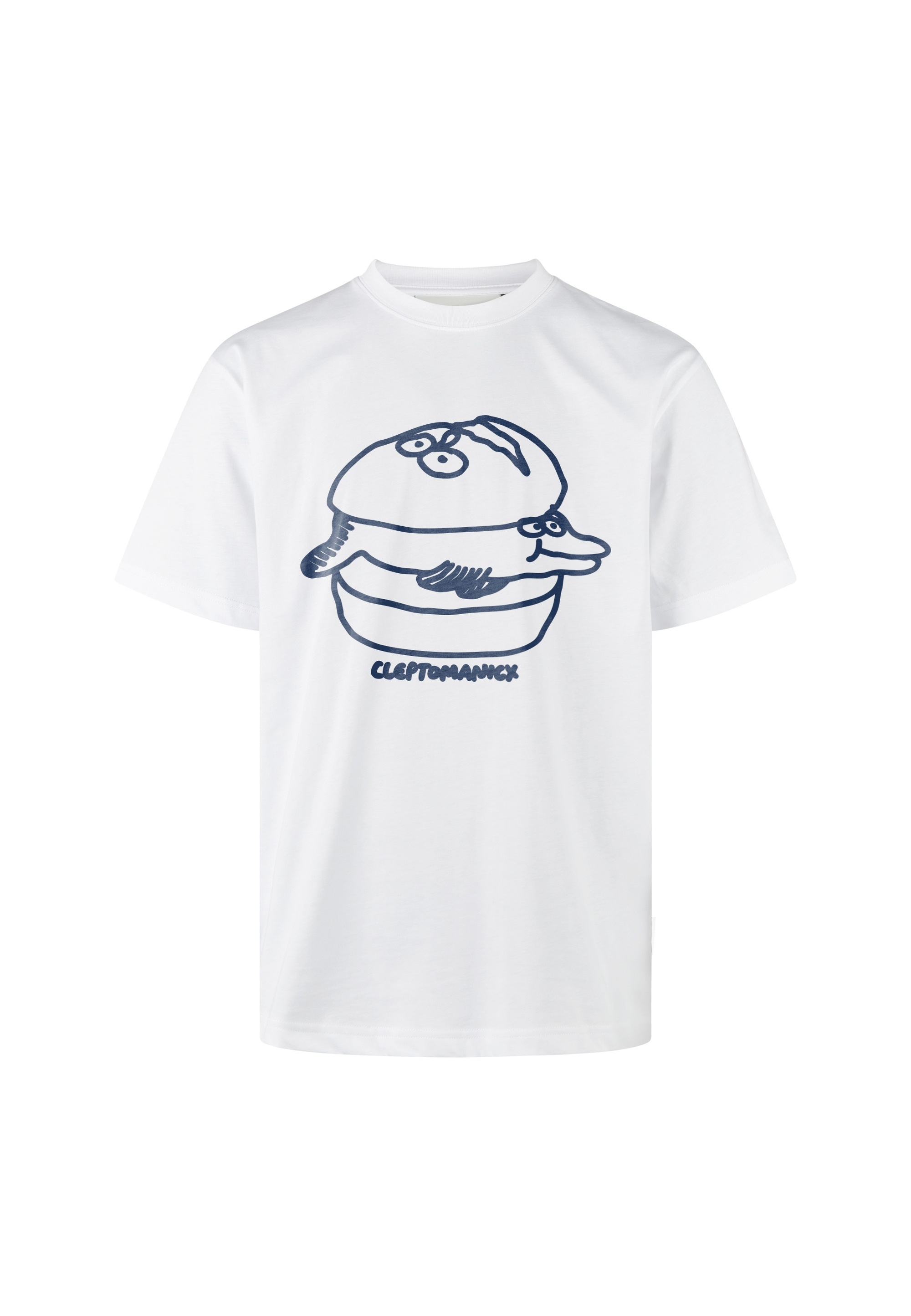 Thumbnail - Cleptomanicx T-Shirt "Fischburger" mit tollem Frontprint