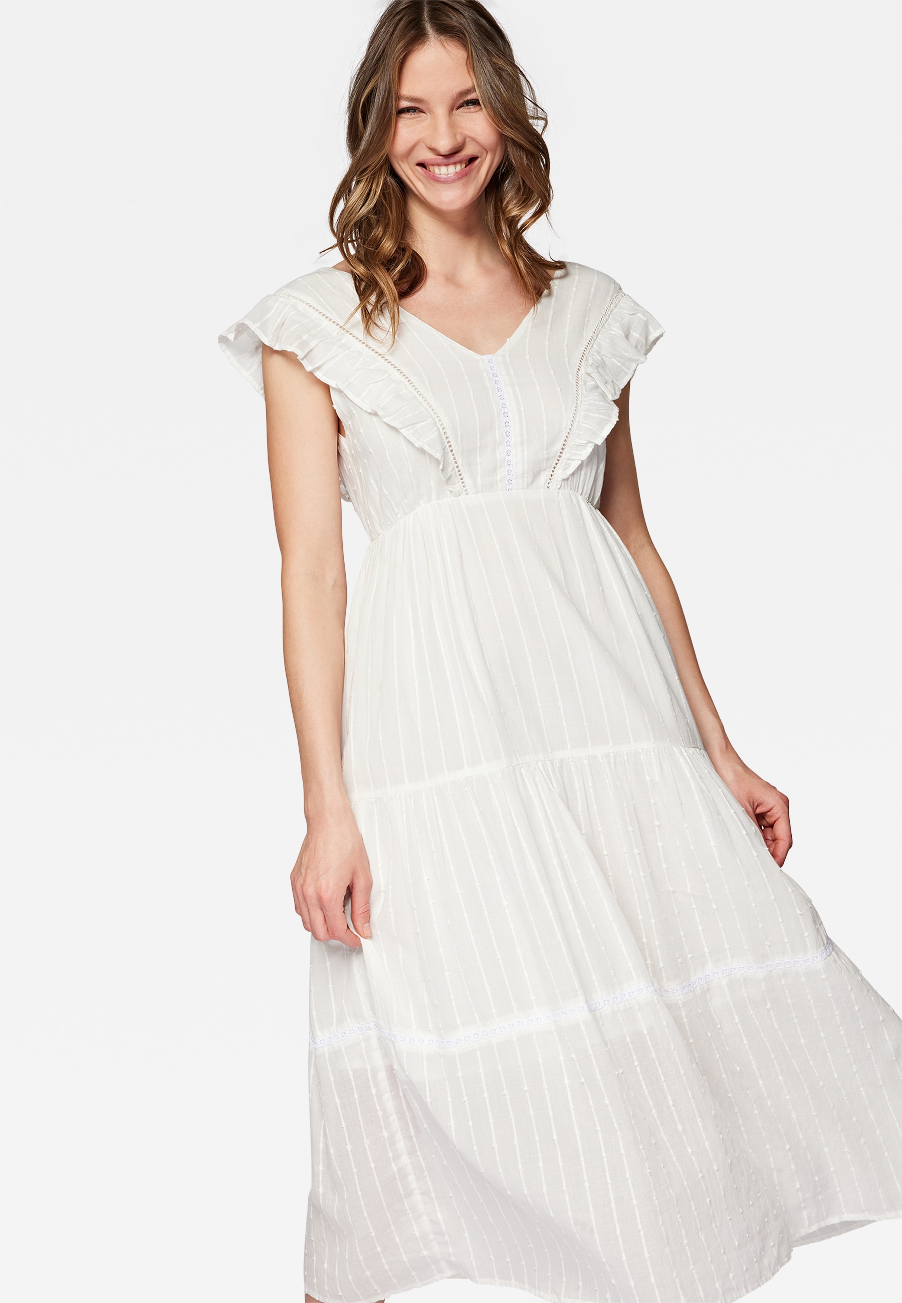 Mavi Maxikleid »LONG DRESS«, Langes Kleid