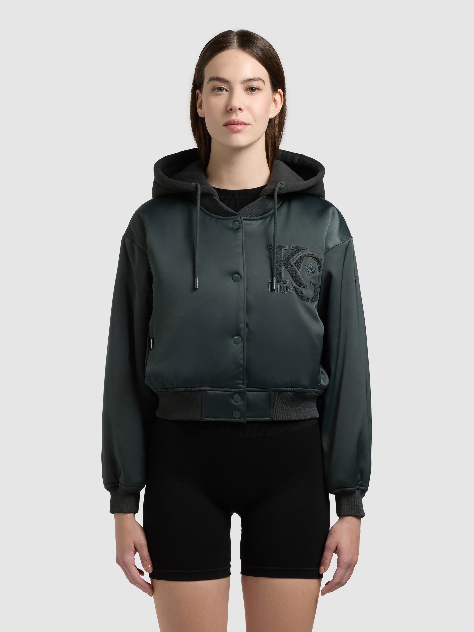 khujo Blouson »CHANI« mit Kapuze