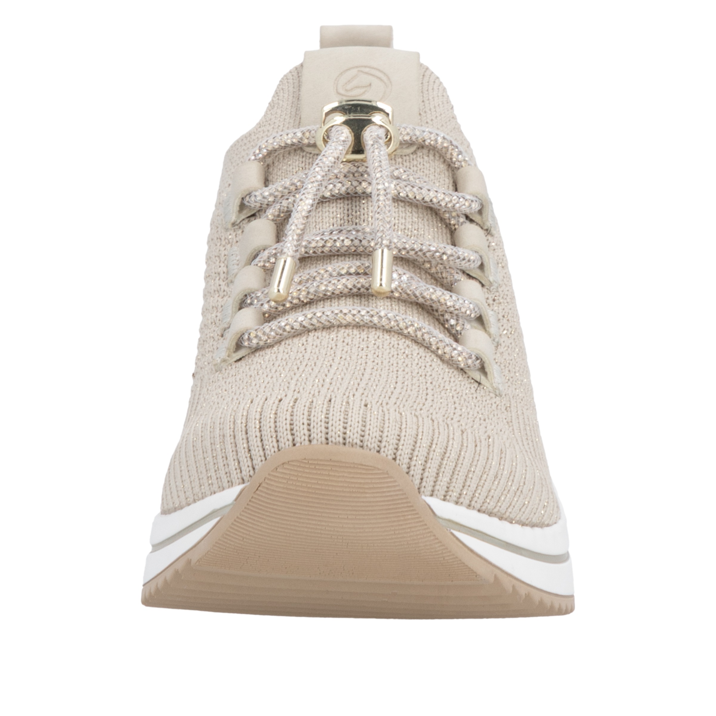 Slip-On Sneaker REMONTE, Damen, Gr. 42, beige, Lederimitat, Textil, Glitzer, Schuhe, Schlupfschuh, Slipper, Halbschuh mit Lite´n Soft-Ausstattung 3