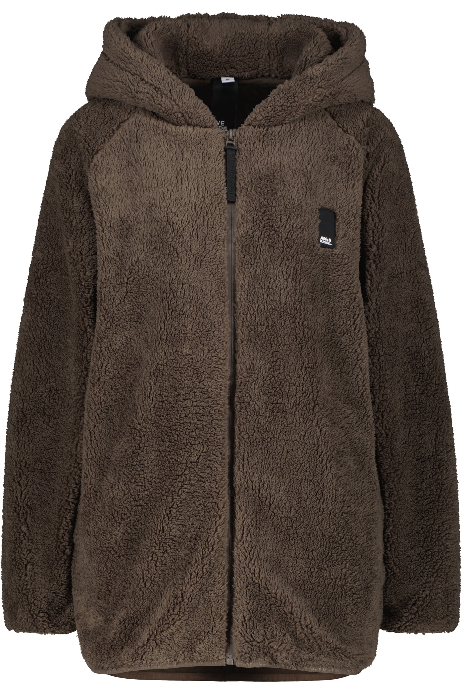 Alife & Kickin "Damen DominiqueAK T Übergangsjacke, Jacke" leichte Kuschel-Jacke mit Stehkragen und Reißverschluss