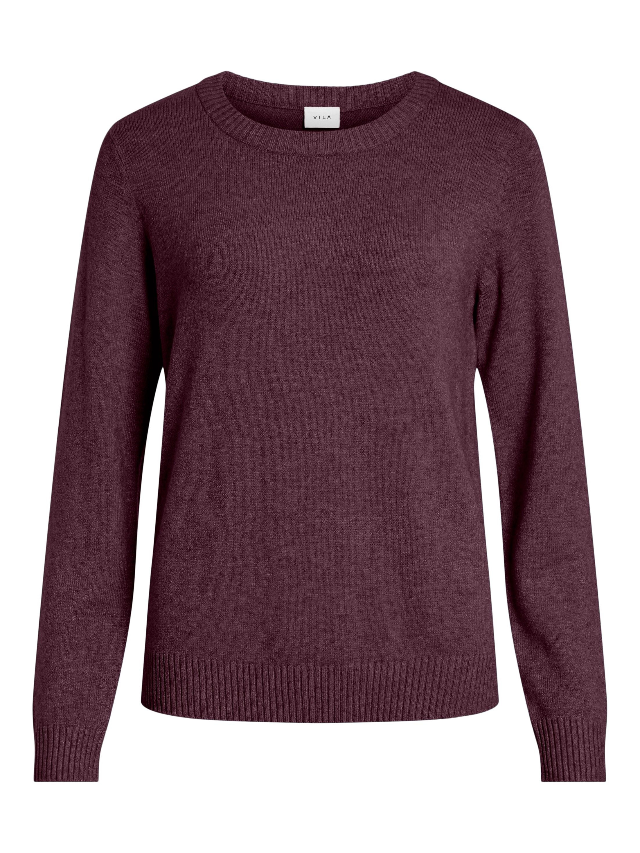 Vila Rundhalspullover »VIRIL O-NECK L/S KNIT TOP - NOOS«