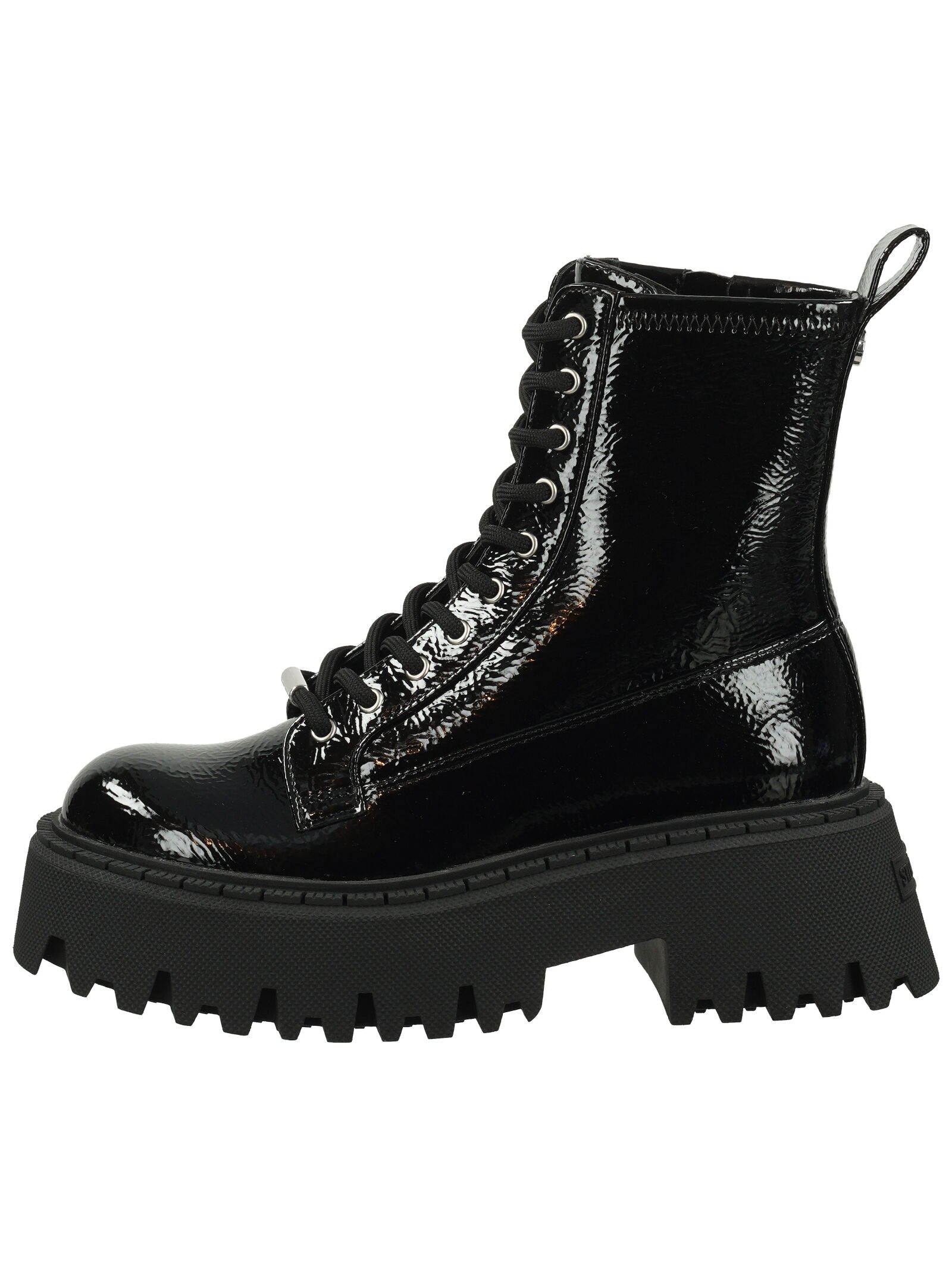 STEVE MADDEN Schnürstiefelette »STEVE MADDEN Stiefelette Lederimitat/Textil«