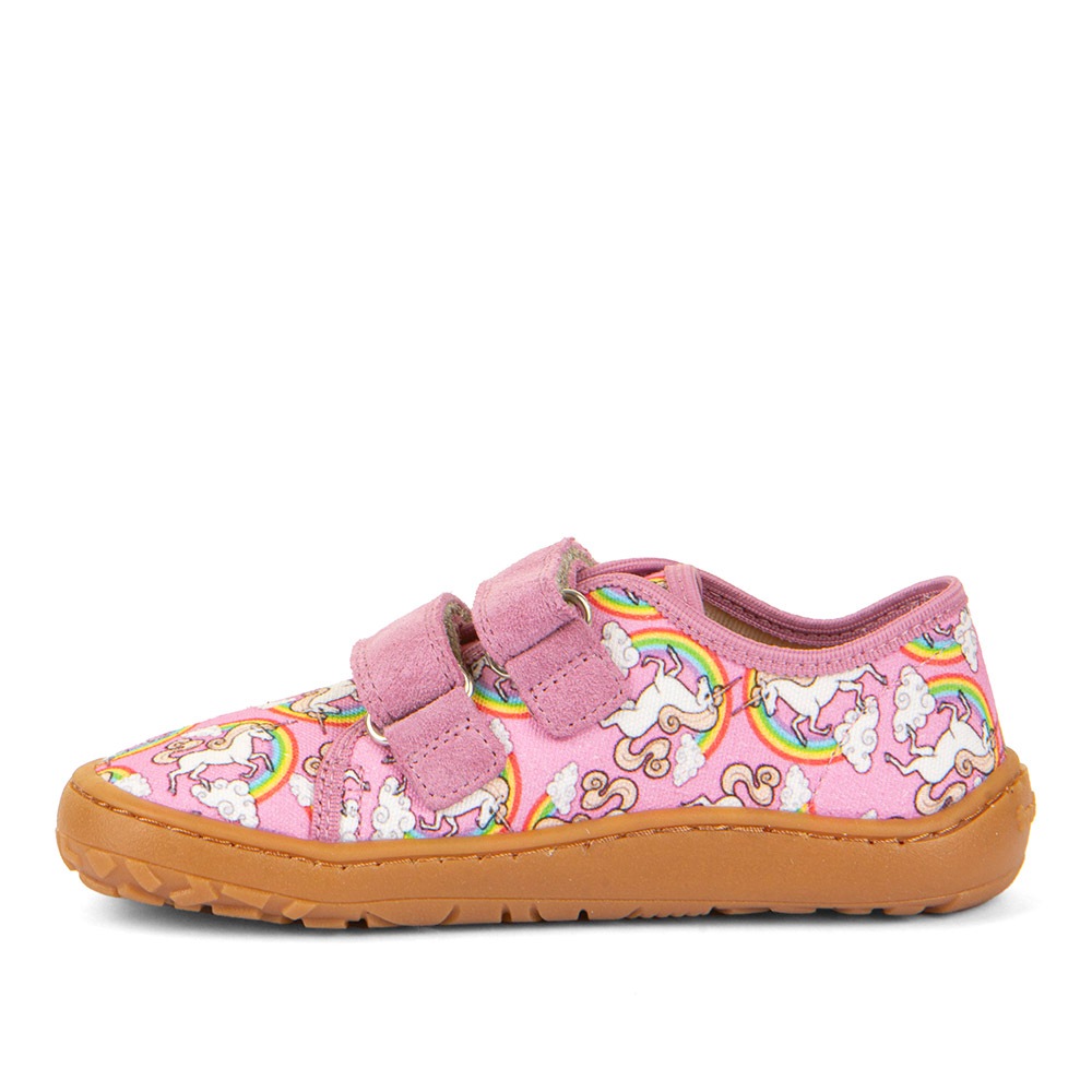 froddo® Barfußschuh »BAREFOOT CANVAS«, Sneaker, Klettschuh mit Baumwollfutter
