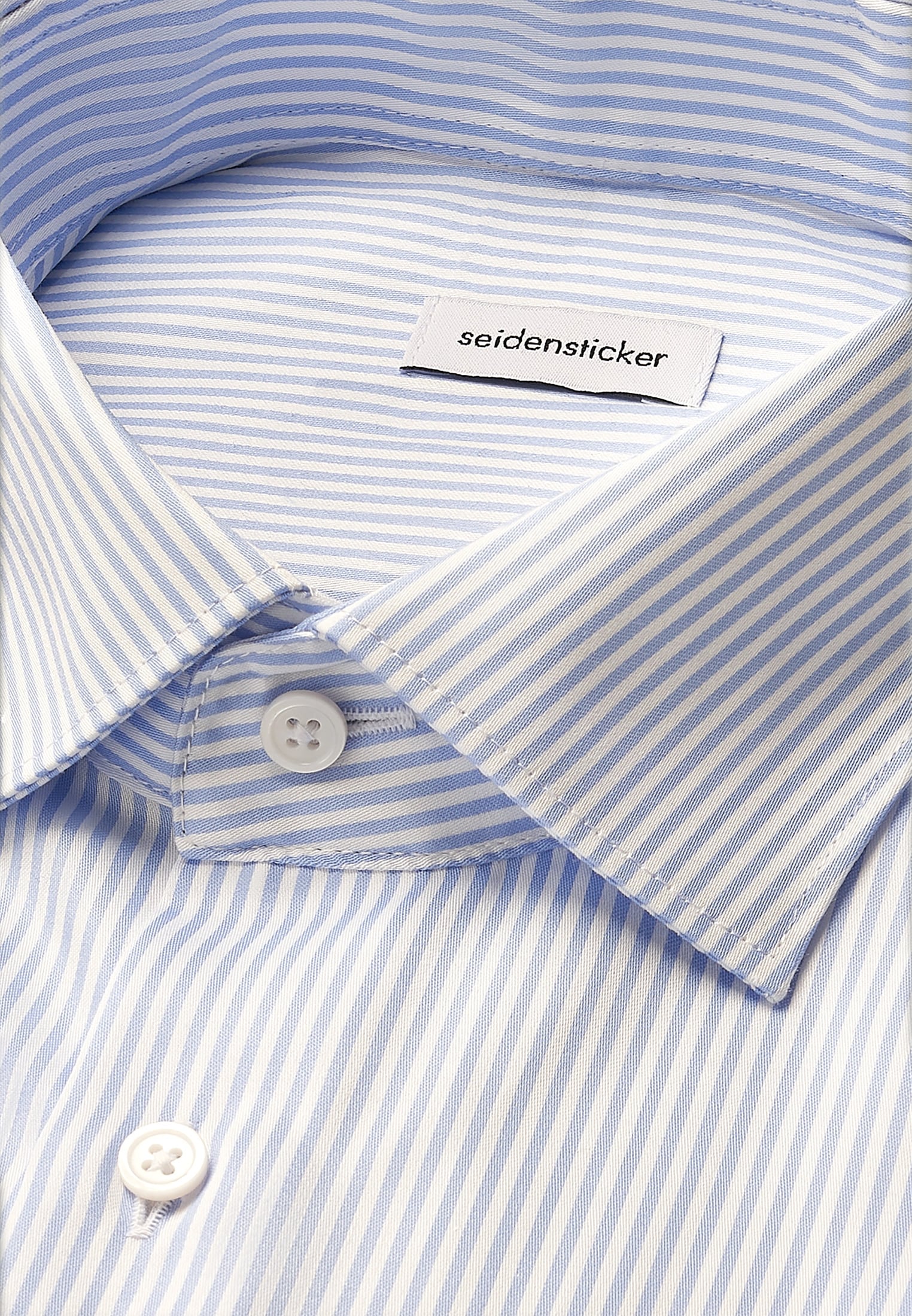 seidensticker Businesshemd »Schwarze Rose« X-Slim 1/1 Kentkragen Gestreift