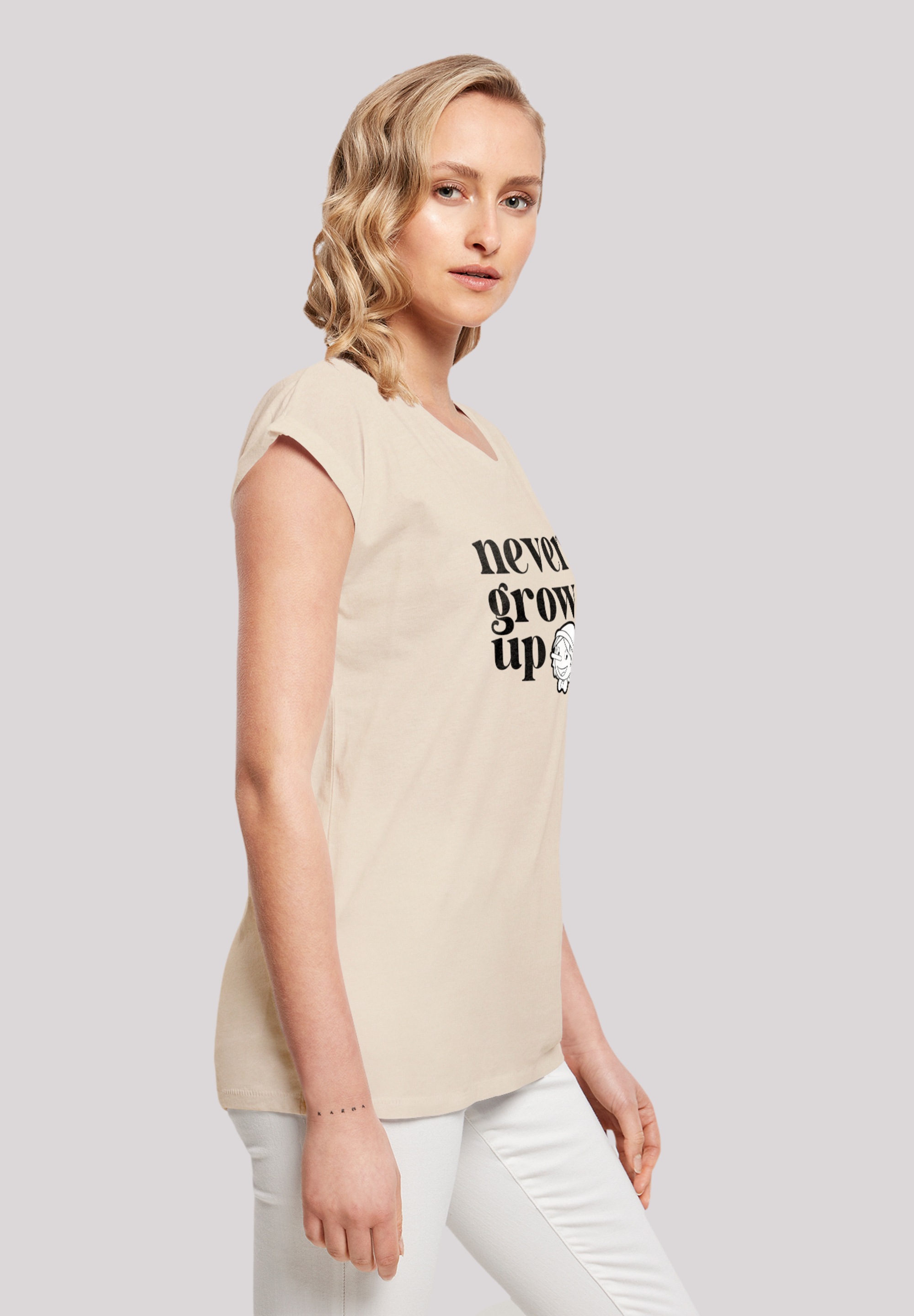 F4NT4STIC T-Shirt »Heroes of Childhood Pinocchio Never Grow Up«, Retro, Heroes of Childhood, TV Serie