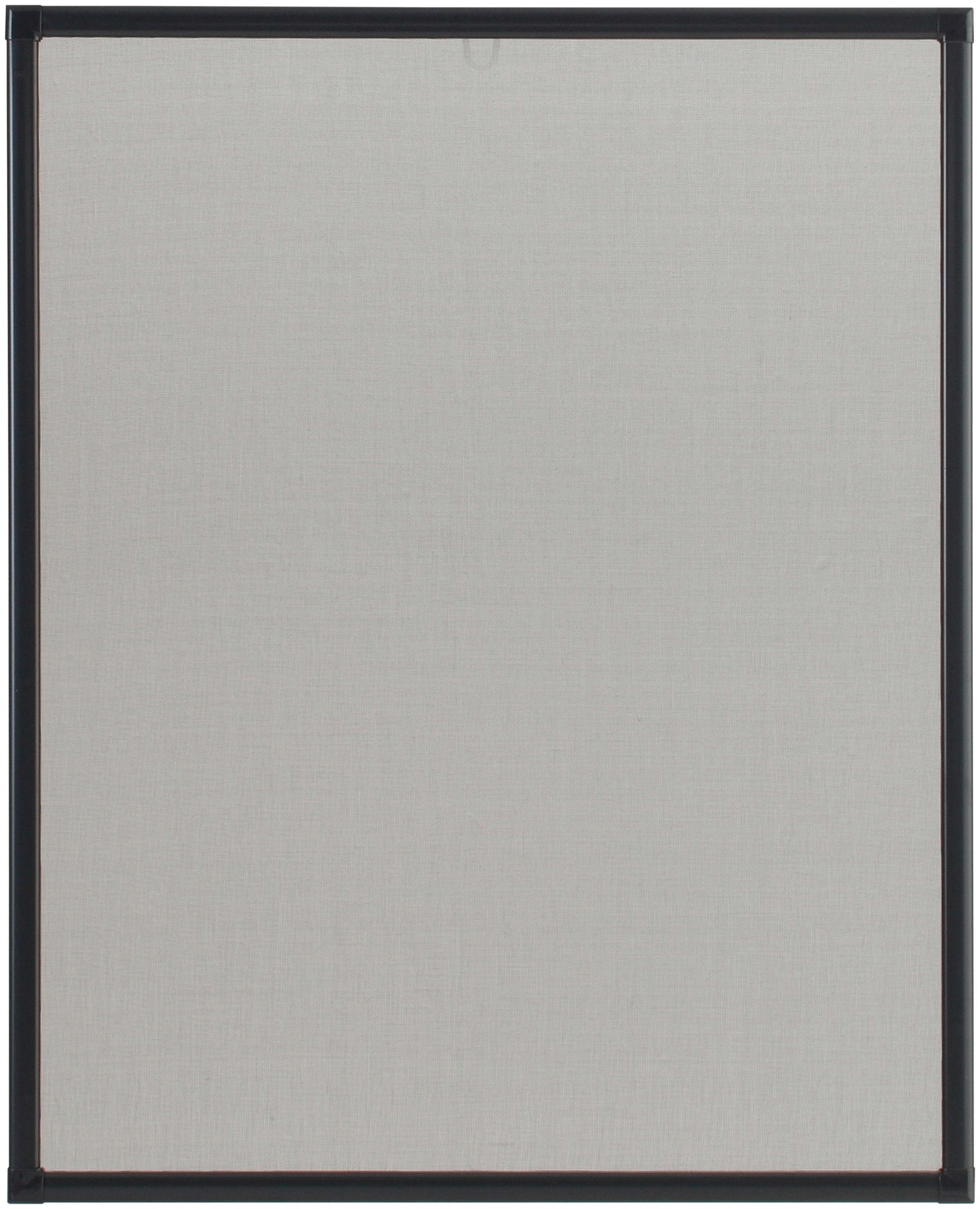 Insektenschutz-Fensterrahmen "Basic", B/H: 80cm x 100cm, grau, HECHT INTERNATIONAL, Insektenschutzgitter, BxH: 120x140 cm, kürzbar