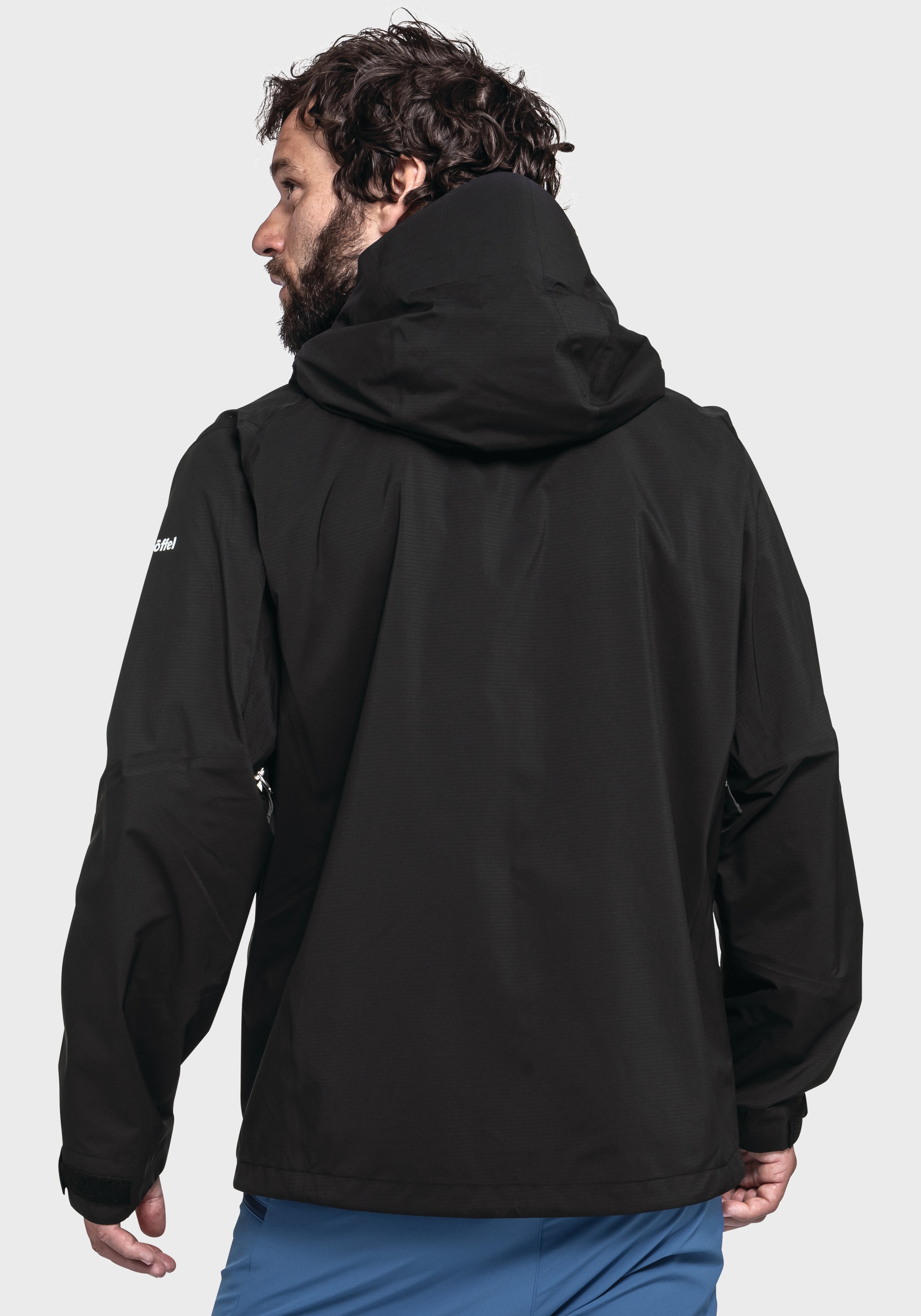 Schöffel Outdoorjacke »Mountain Jacket Style Blaueis MNS«, mit Kapuze