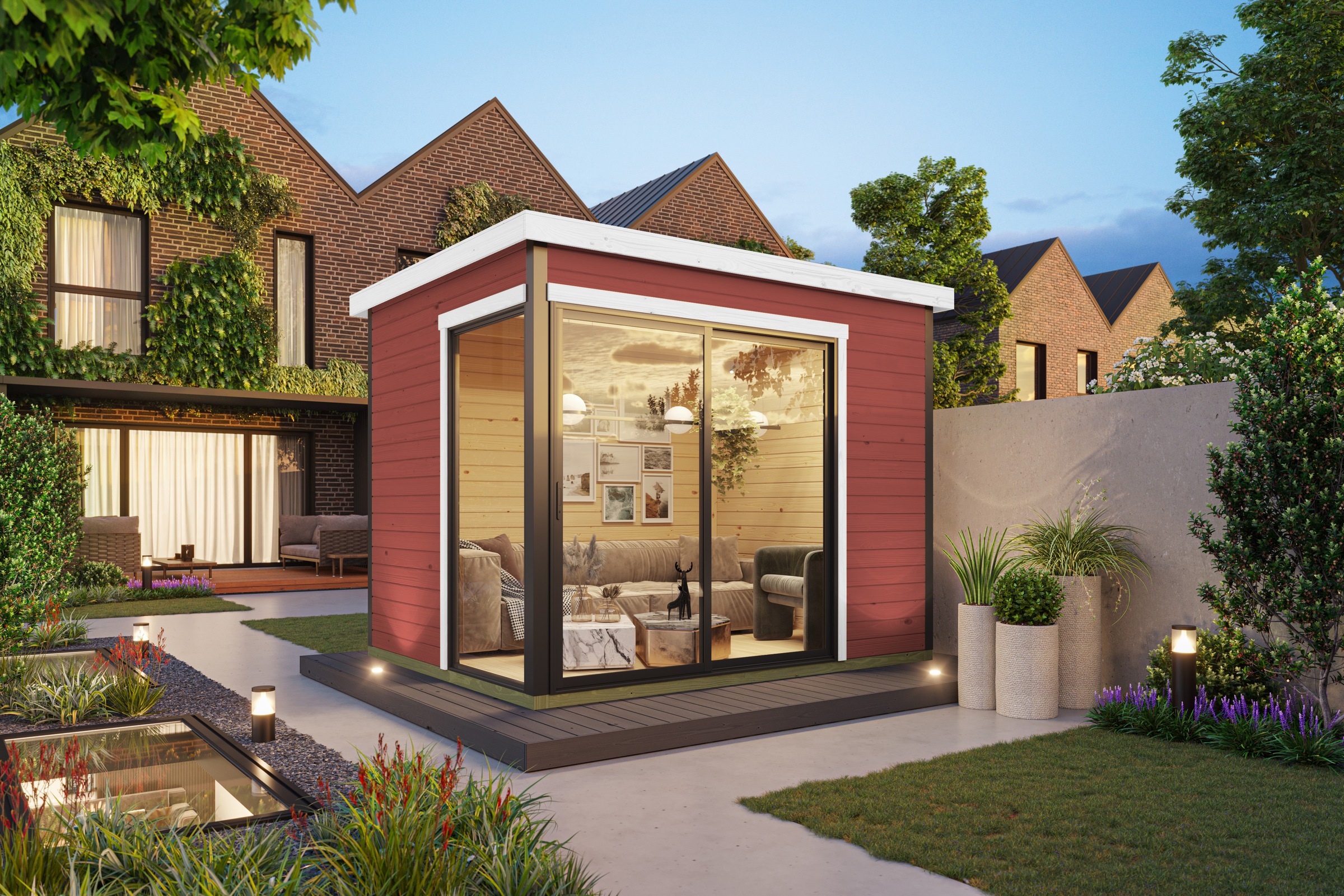 Nordic Holz Gartenhaus "AUSTIN 1" günstig online kaufen