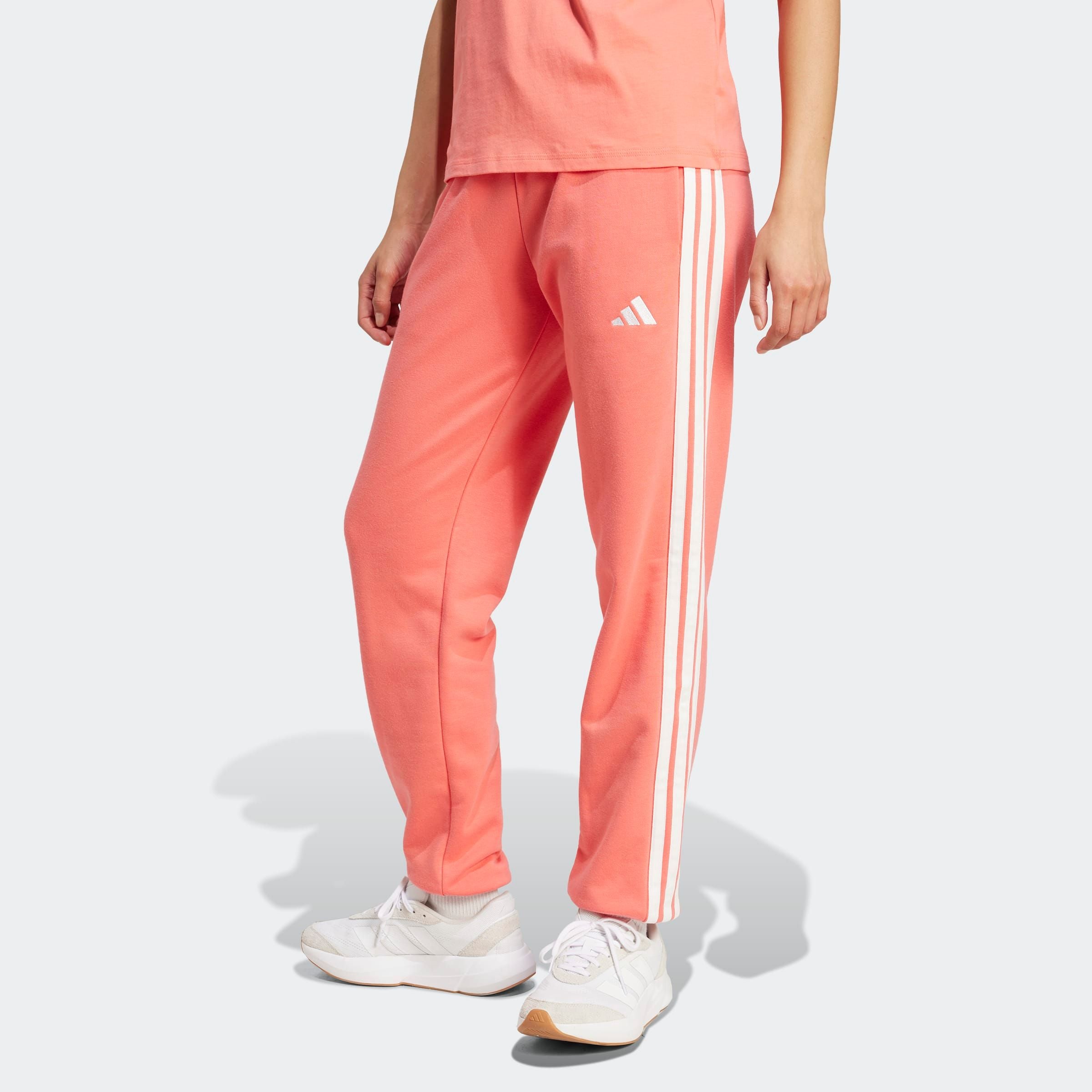 adidas Sportswear Sporthose "ESSENTIALS 3-STREIFEN FRENCH TERRY CUFFED" Reg günstig online kaufen