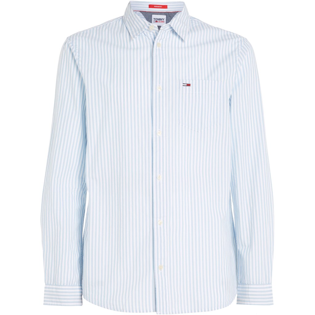 Tommy Jeans Streifenhemd »TJM ESSENTIAL STRIPE SHIRT«