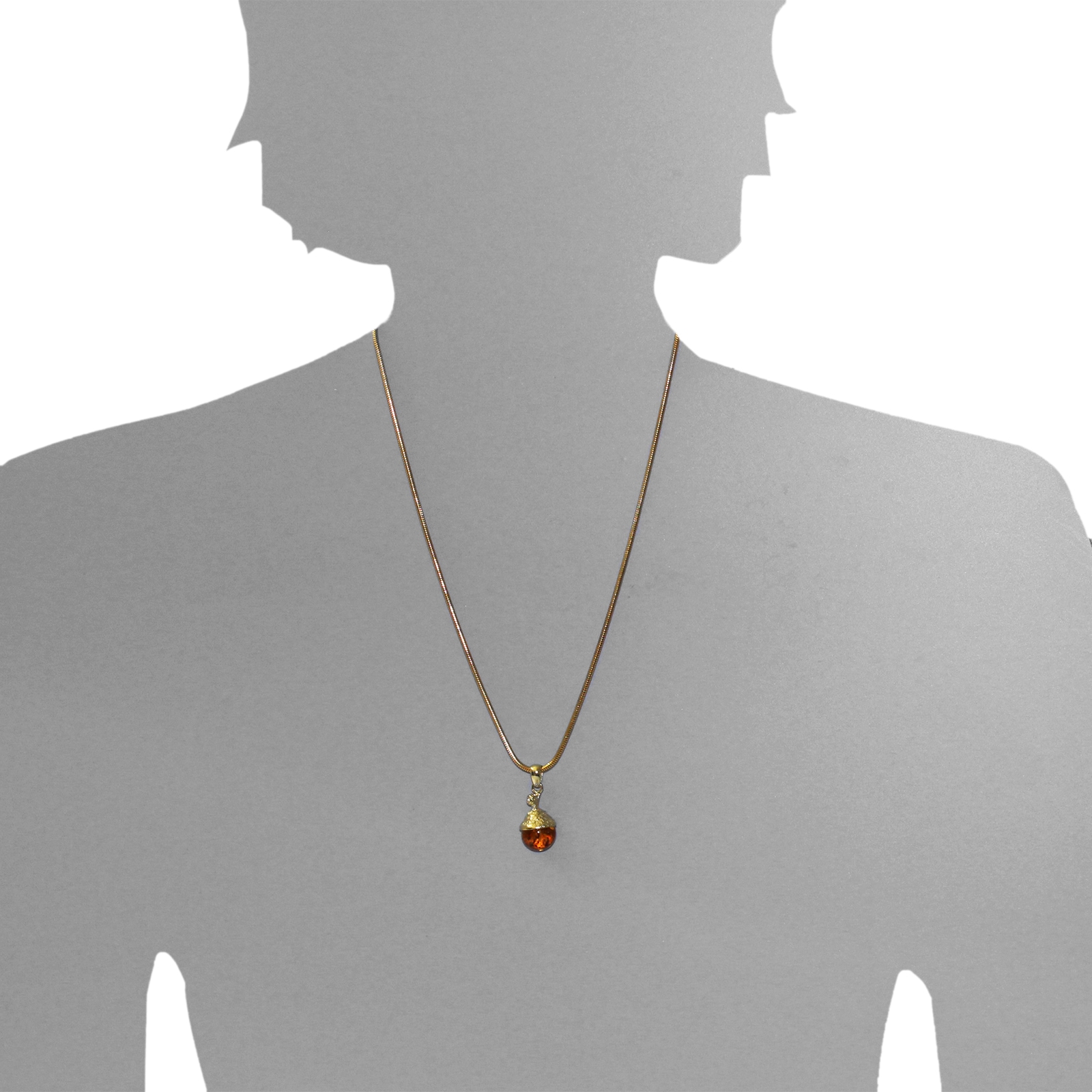 OSTSEE-SCHMUCK Kettenanhänger »- Mia - Gold 585/000 - Bernstein/Brillant«