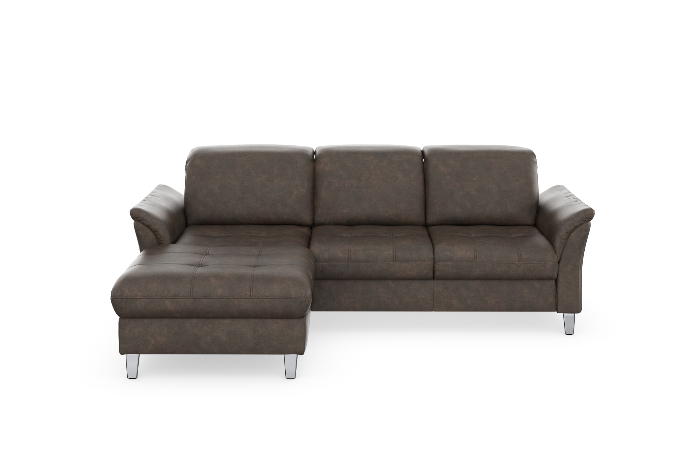 sit&more Ecksofa "Maggiore L-Form", wahlweise mit Kopfteilverstellung, Bett günstig online kaufen