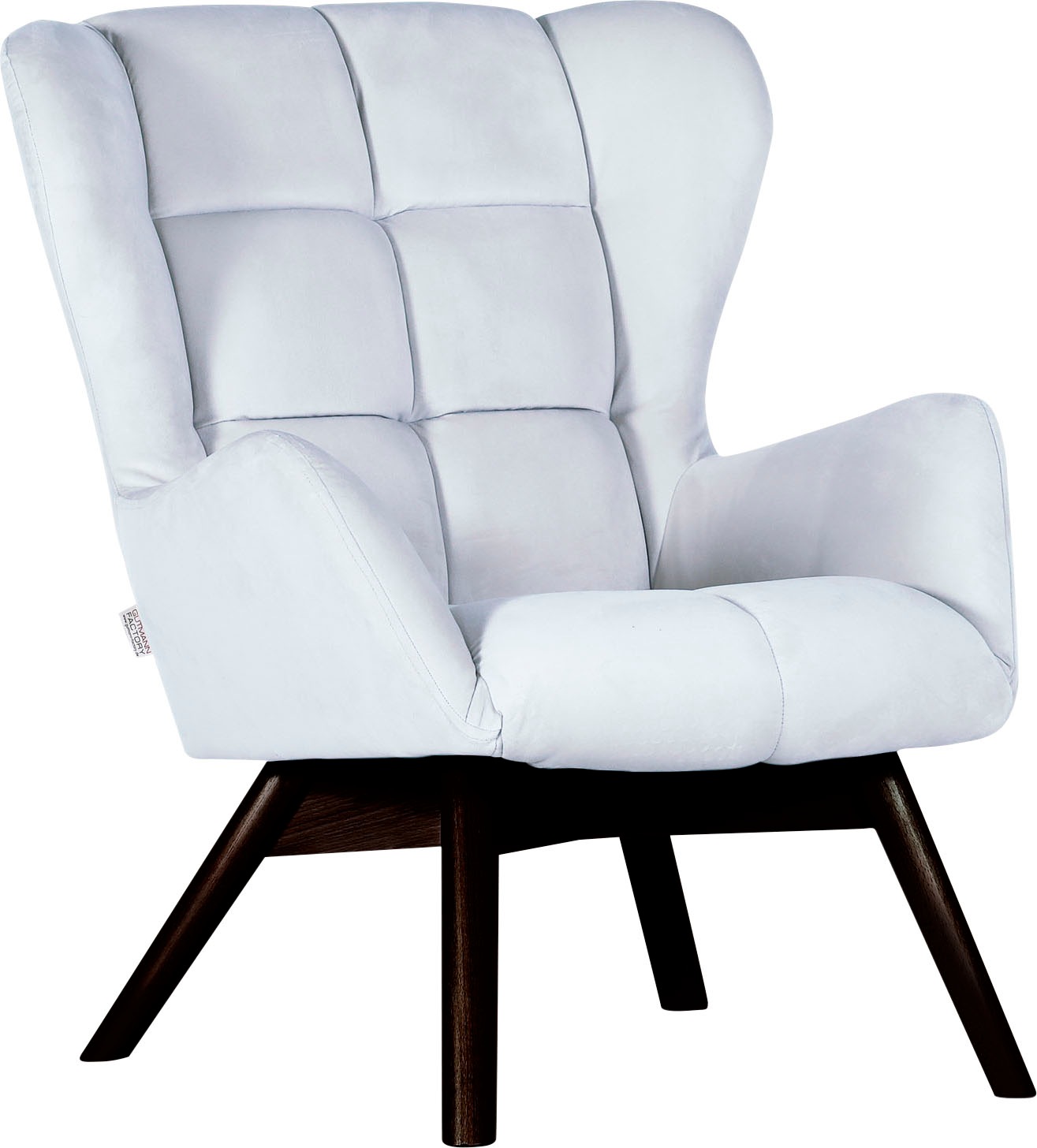 Gutmann Factory Sessel »Luna«, Gestell antikfarben oder eiche natur