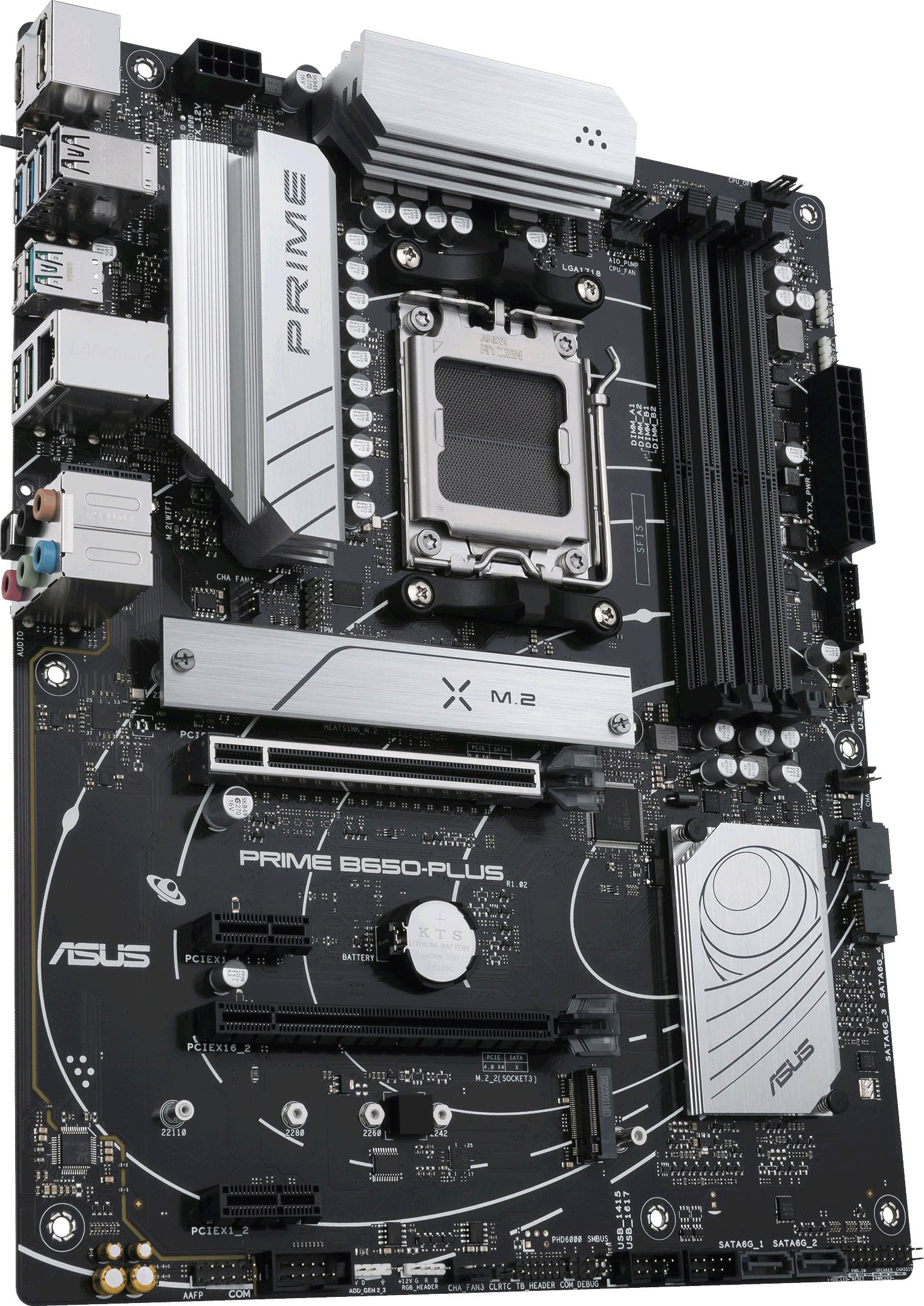 Asus Mainboard »PRIME B650-PLUS«, Ryzen 7000, ATX, DDR5 Speicher, PCIe 5.0 M.2
