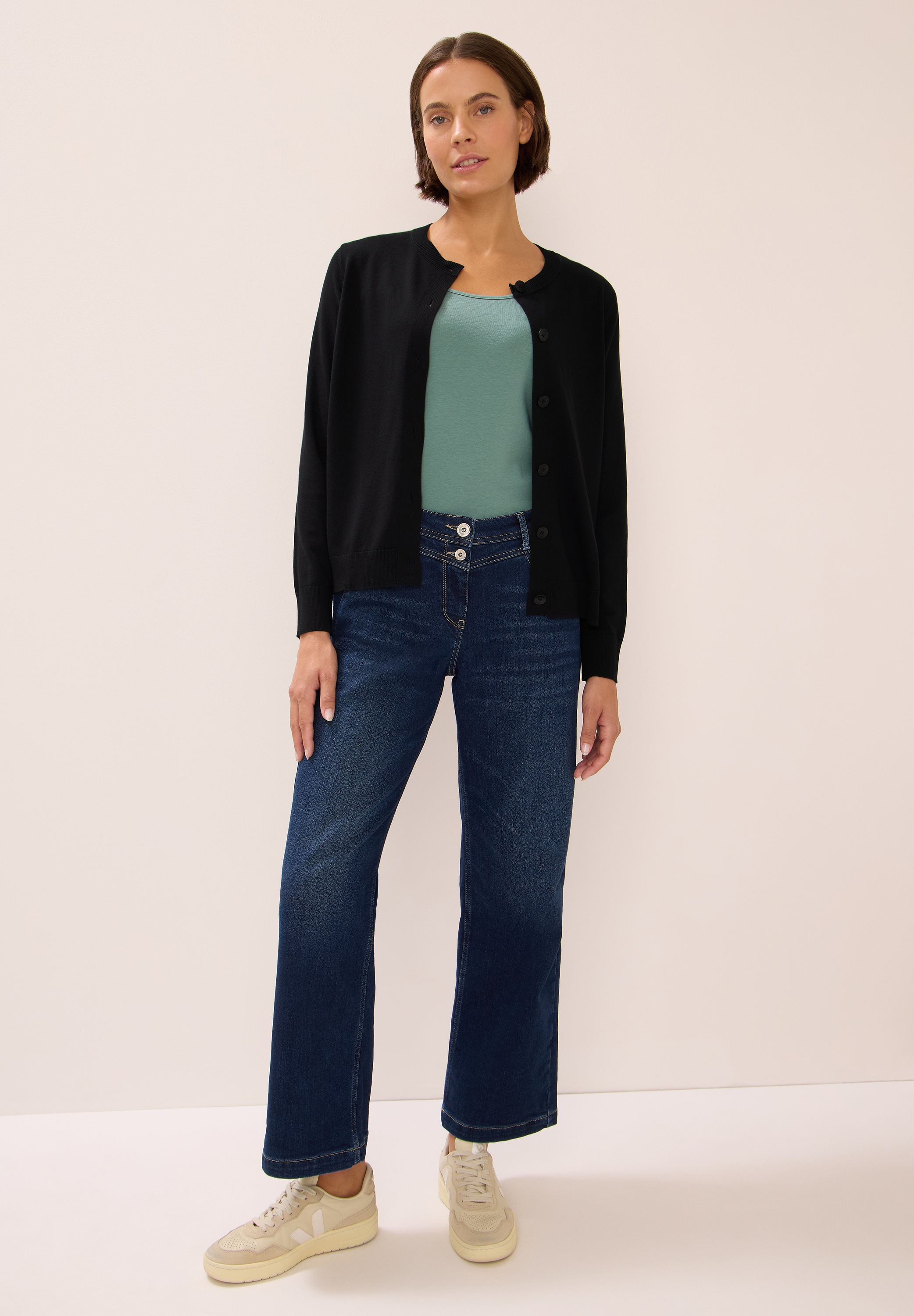 Thumbnail - Cecil Cardigan aus Feinstrick