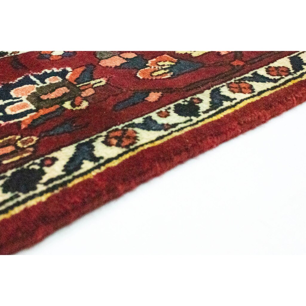 morgenland Wollteppich »Bachtiar Teppich handgeknüpft rot«, rechteckig
