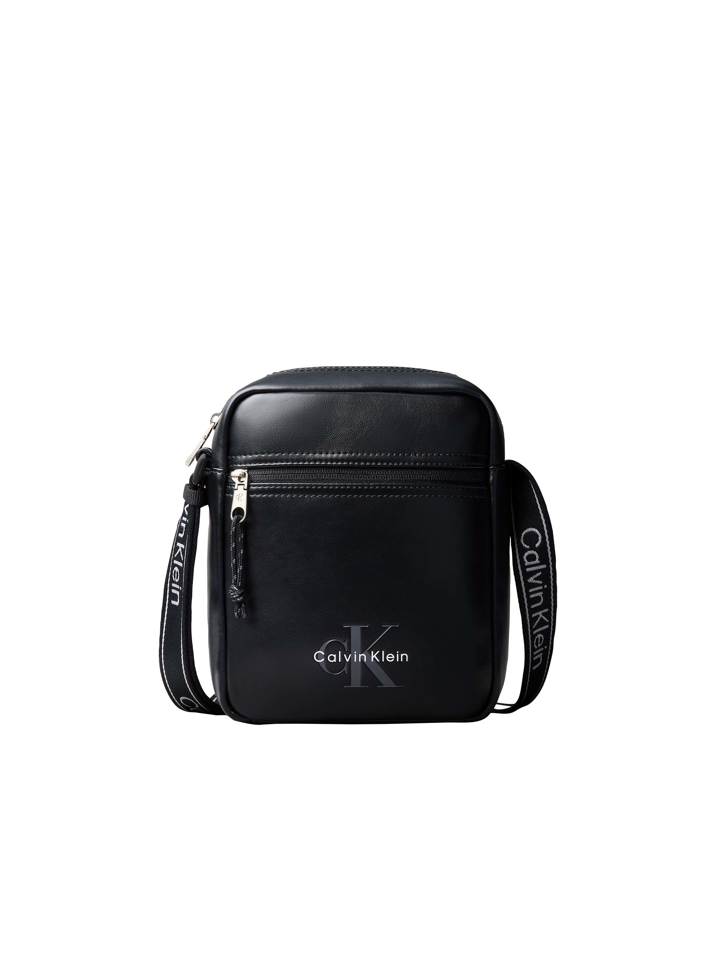 Calvin Klein Umhängetasche "BOLD LOGO WEBBING REPORTER" Schultertasche, Herren Body Bag mit Reißverschluss