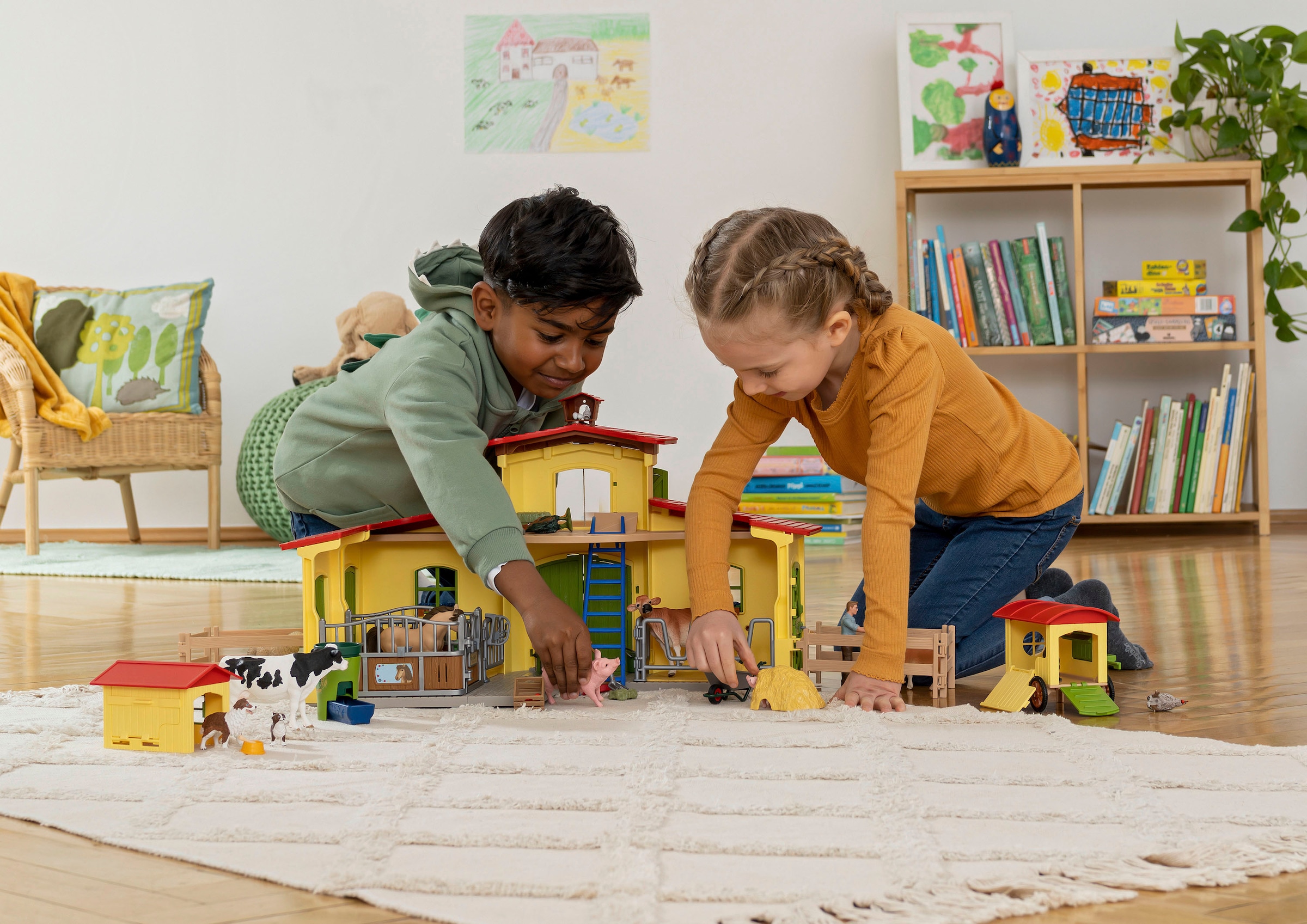 Schleich® Spielwelt »FARM WORLD, Hühnerstall (42572)«