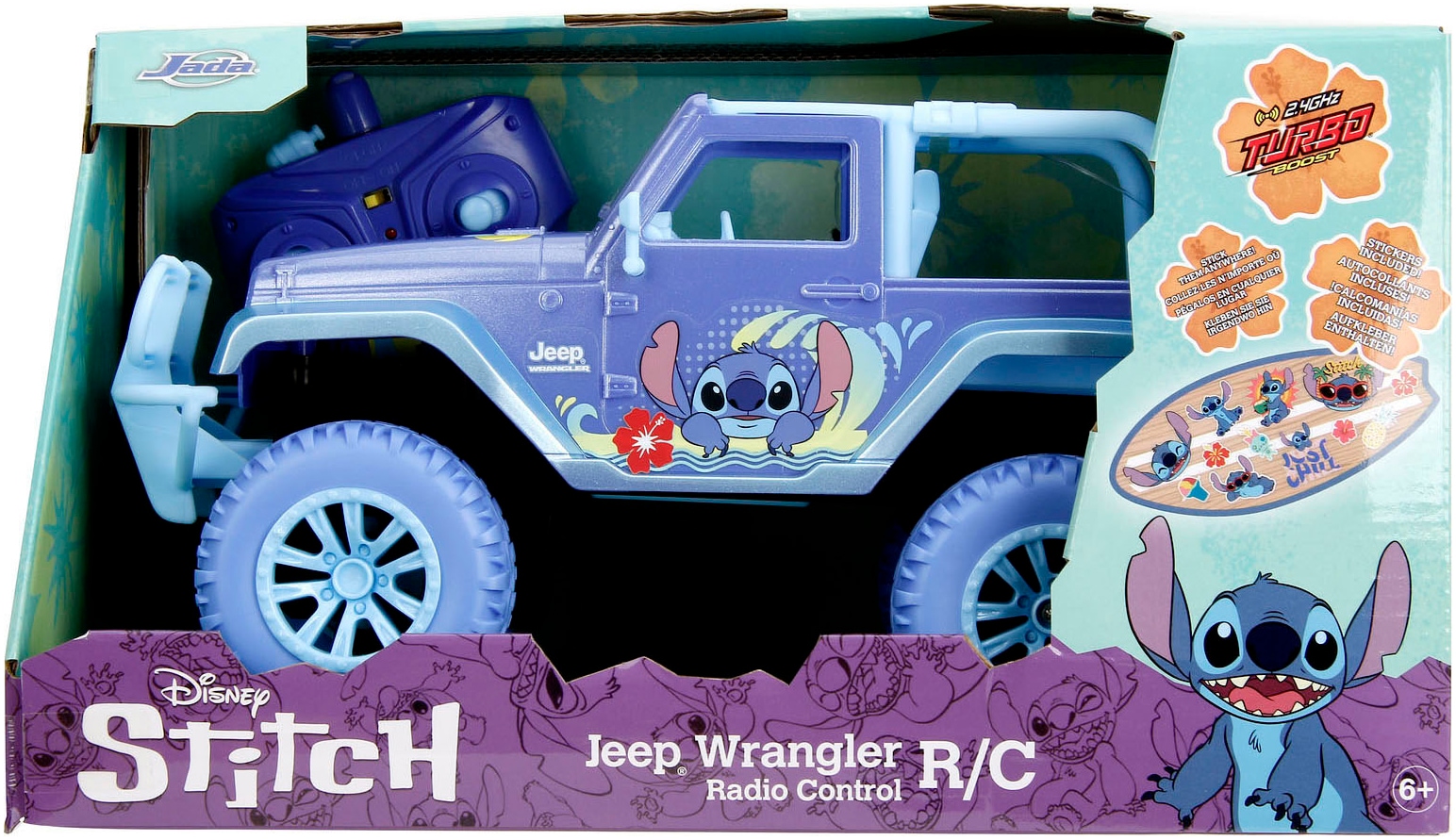 JADA RC-Auto »Stitch RC Jeep 1:16«, mit Funktionen