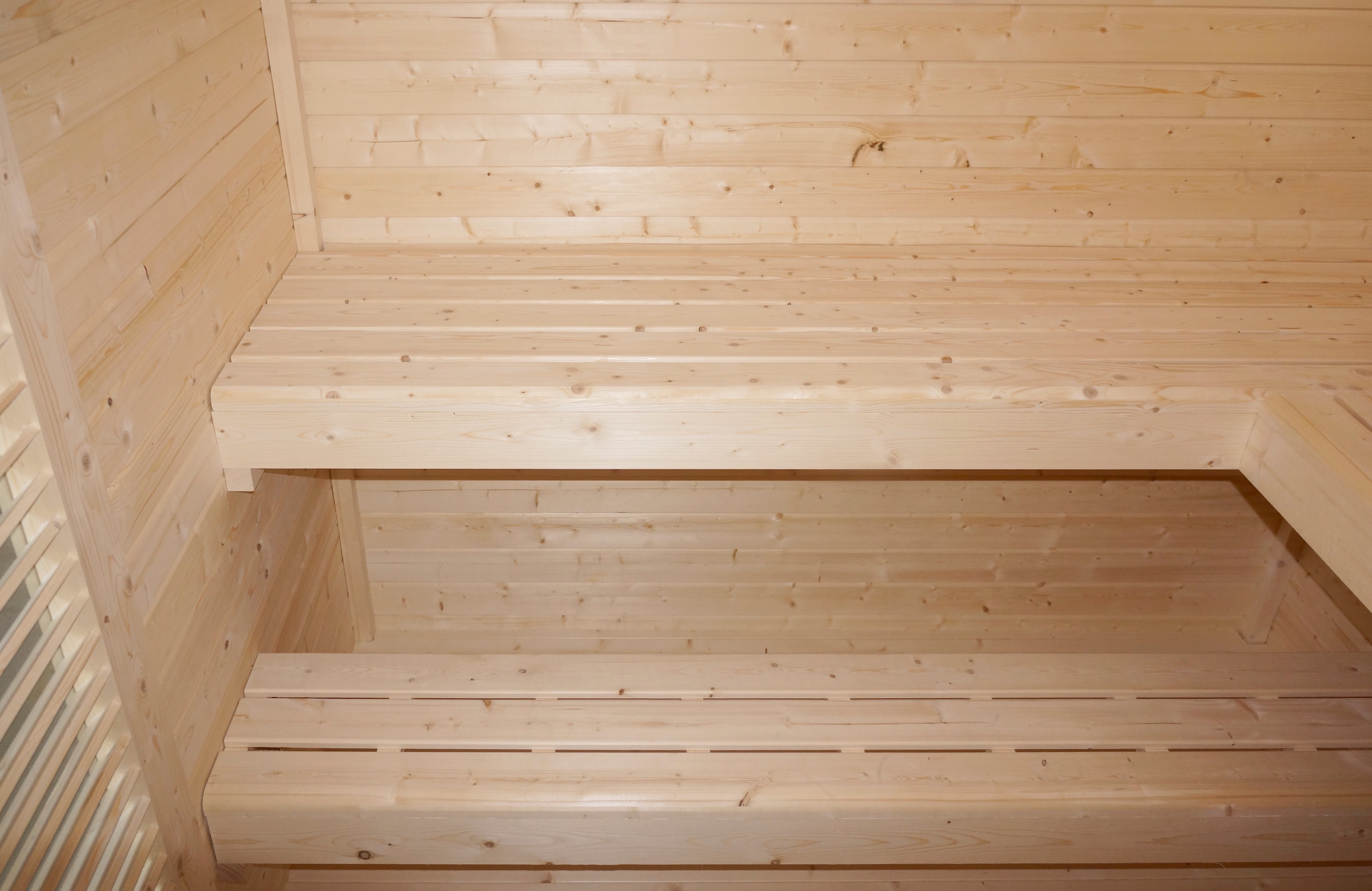Sanotechnik Sauna »»RAUMA« Außensauna«, geeignet für 5 Personen, Fichetnholz