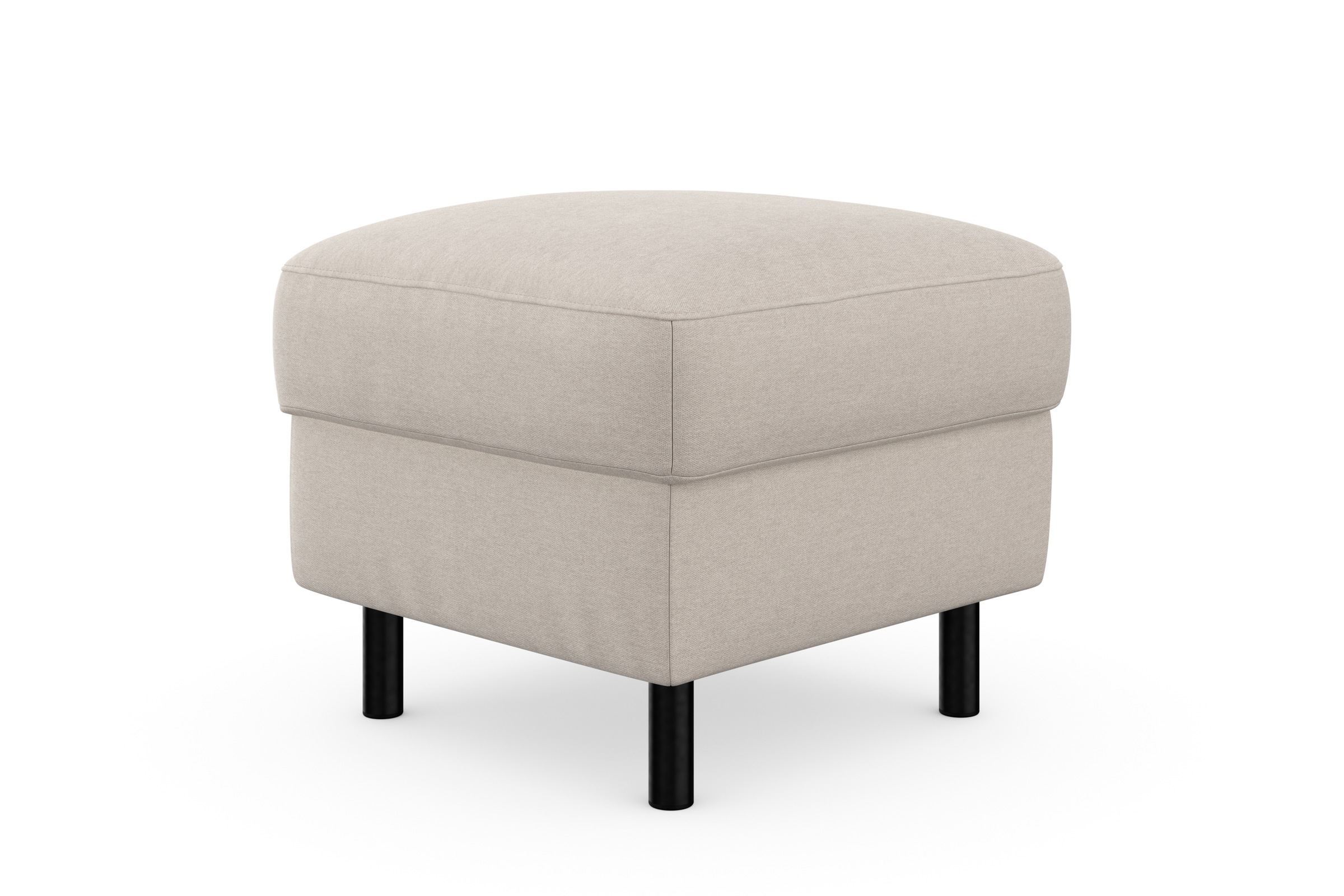 sit&more Stauraumhocker »Sinatra«, Sitzfläche ist abnehmbar, mattschwarze Metallfüße