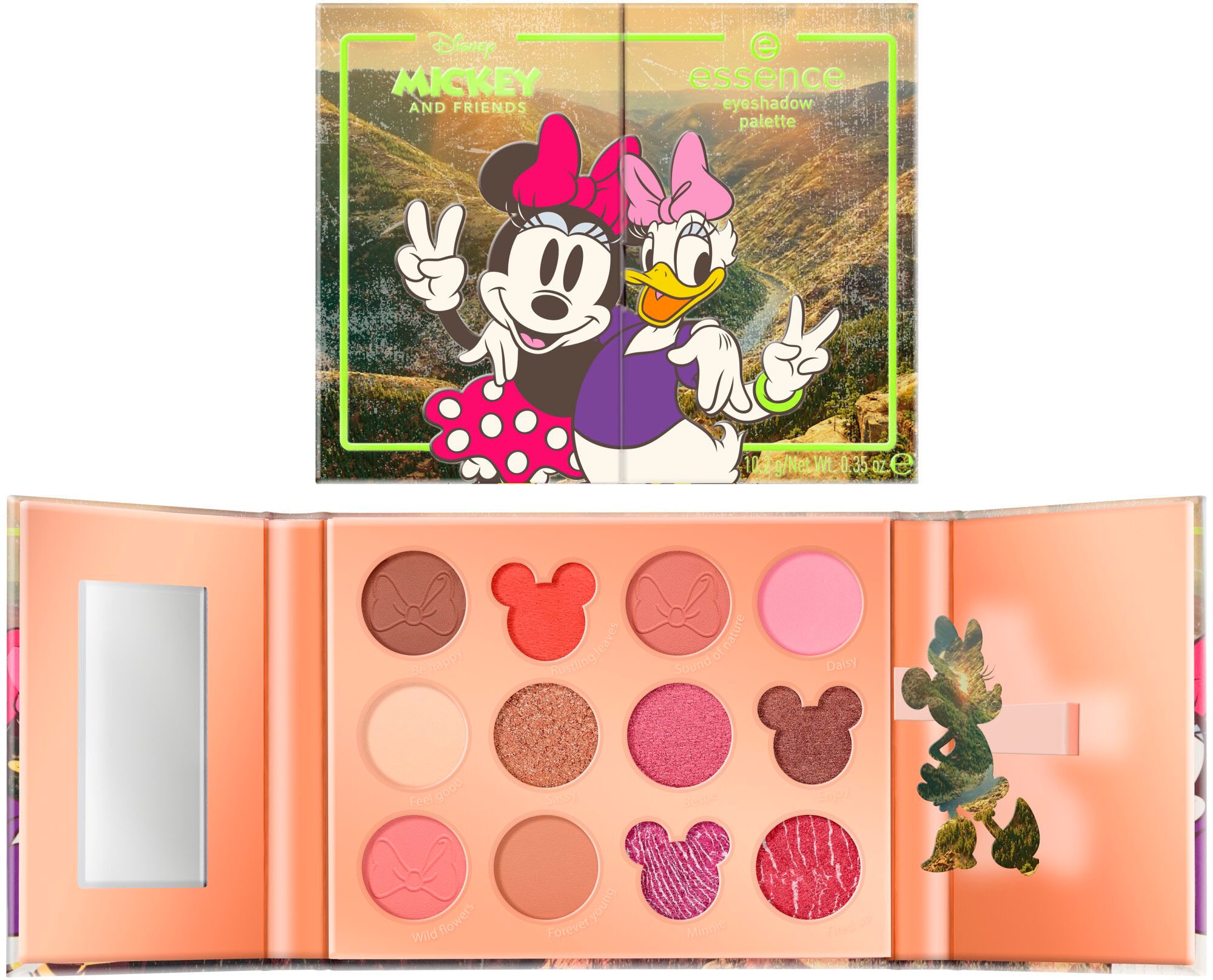 Essence | BAUR Mickey palette« and eyeshadow »Disney Friends Lidschatten-Palette