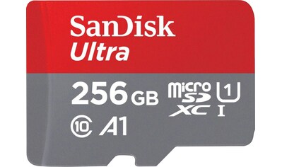 Sandisk Speicherkarte »Ultra 256GB microSDXC«, (Class 10 120 MB/s... kaufen