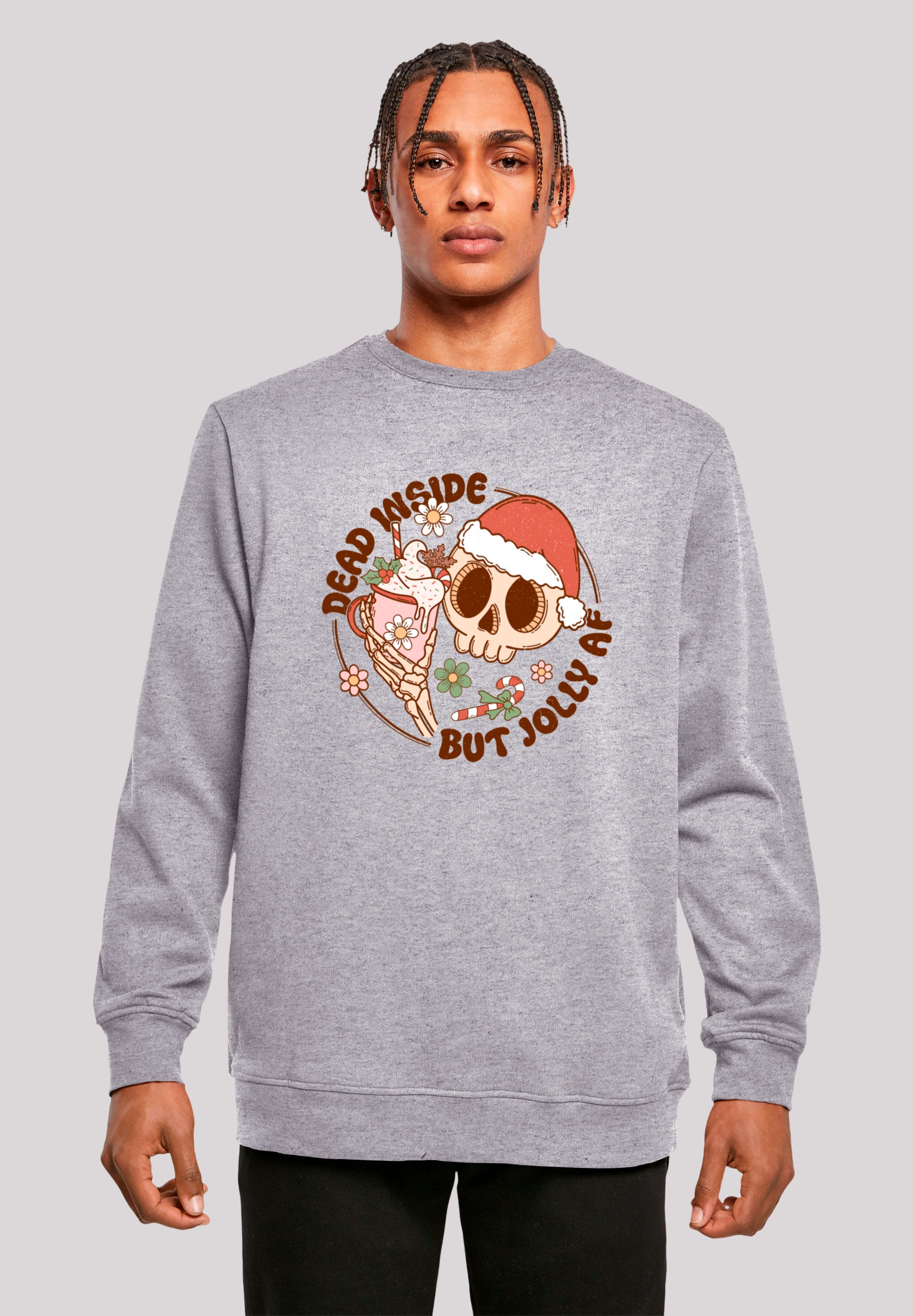 Sweatshirt »Dead inside but jolly AF Weihnachten«, Premium Qualität, Christmas Collection