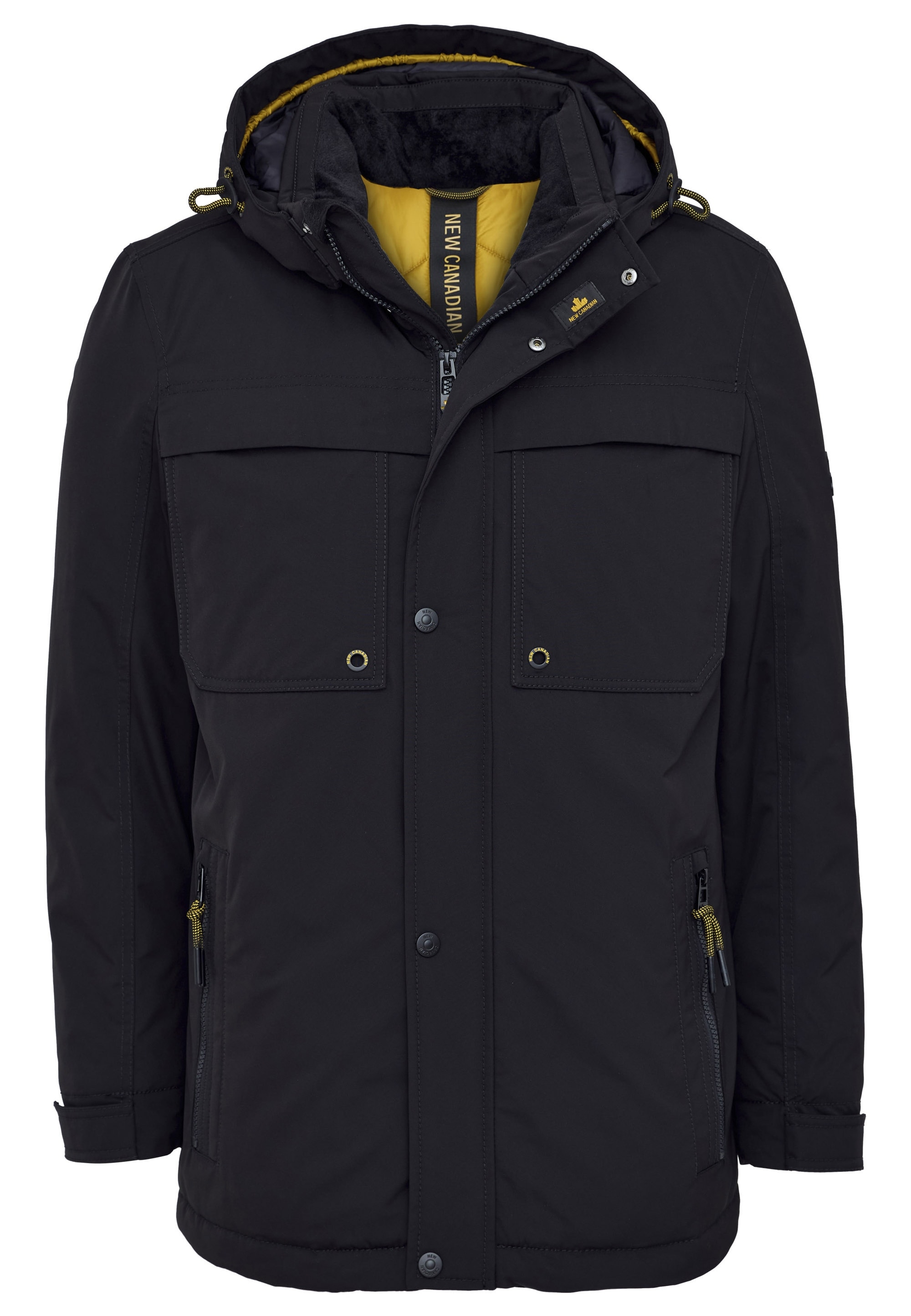 New Canadian Outdoorjacke »CO-3«, mit Fleece-Einsatz am Innenkragen