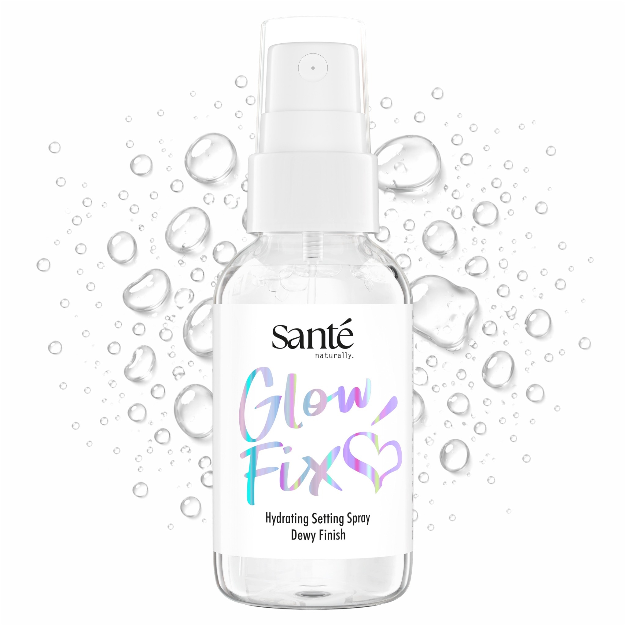 SANTE Gesichtsspray »Glow Fix Spray« für das Gesicht, zum Aufsprühen