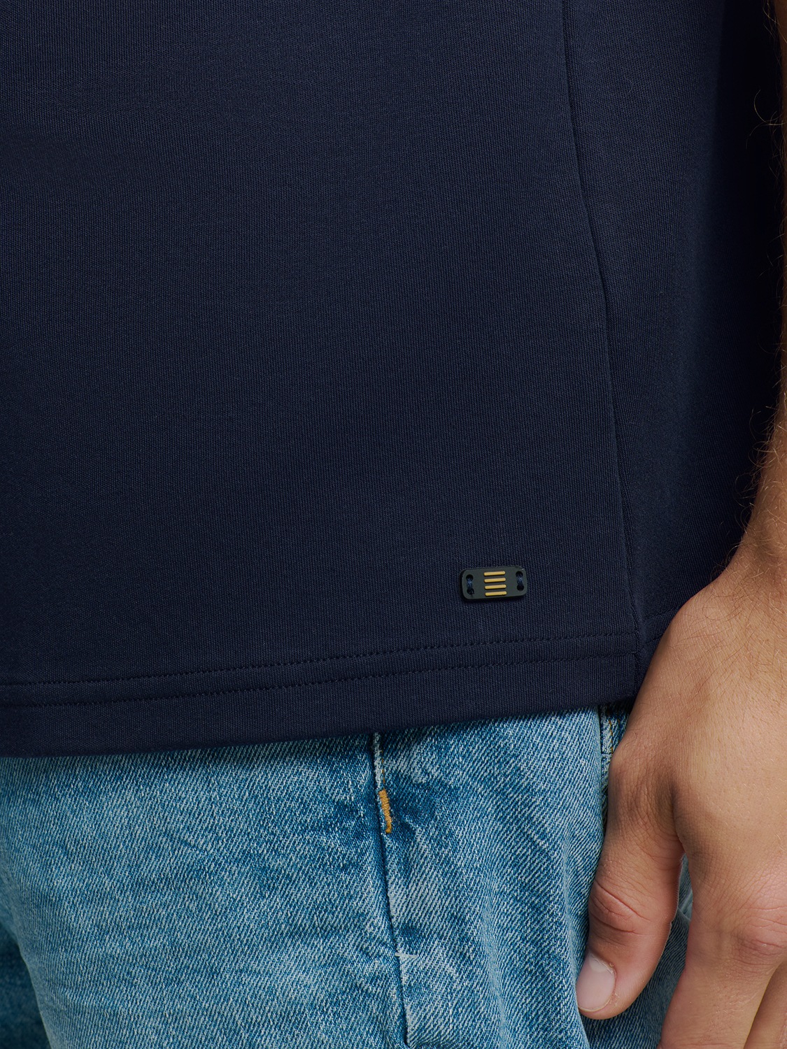 NO EXCESS T-Shirt »No Excess T-Shirt mit Rundhalsausschnitt«