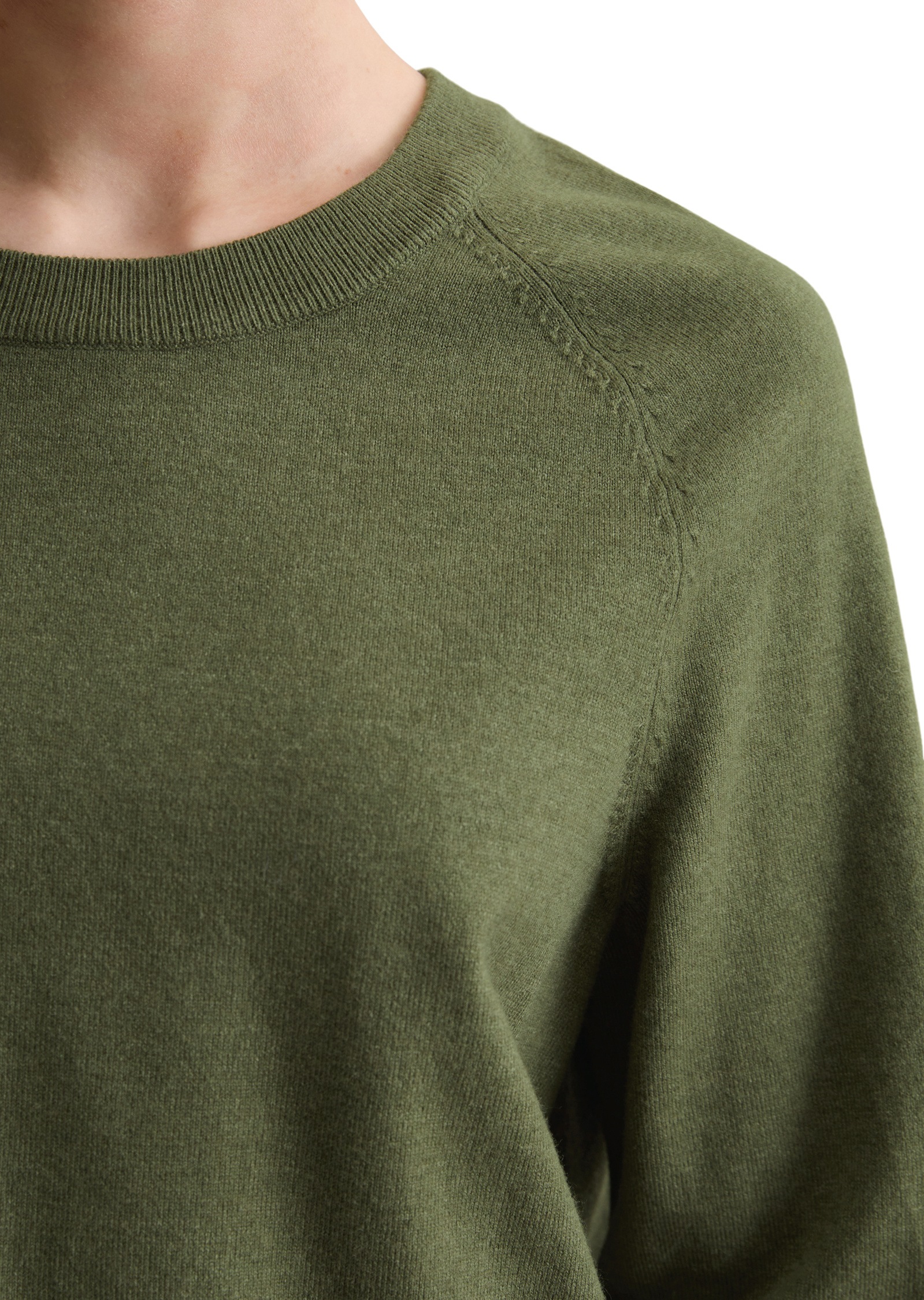 Marc O'Polo DENIM Strickpullover »aus Soft Cotton Stretch«
