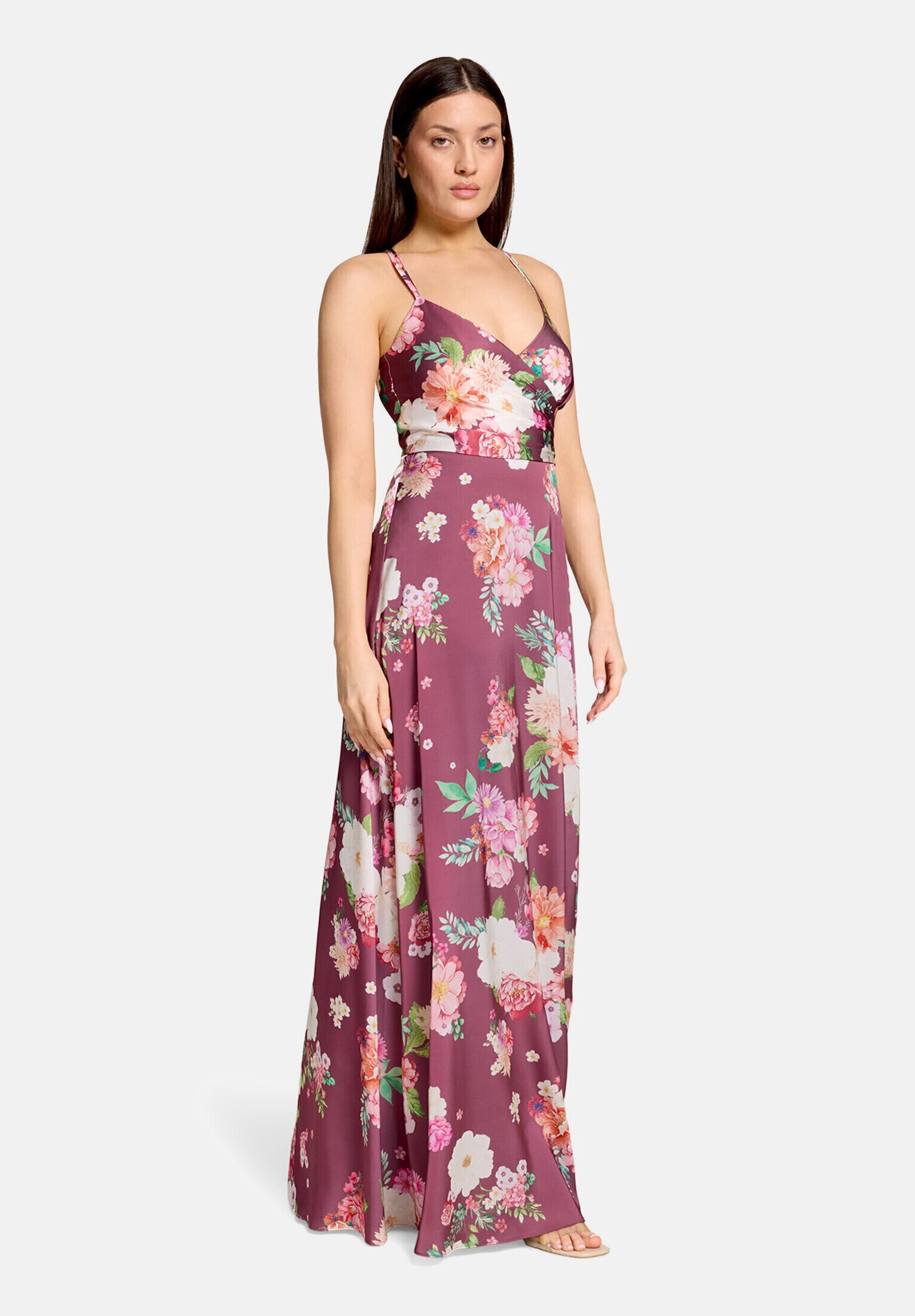 Vera Mont Abendkleid "Damen mit V-Ausschnitt" Ohne Tasche