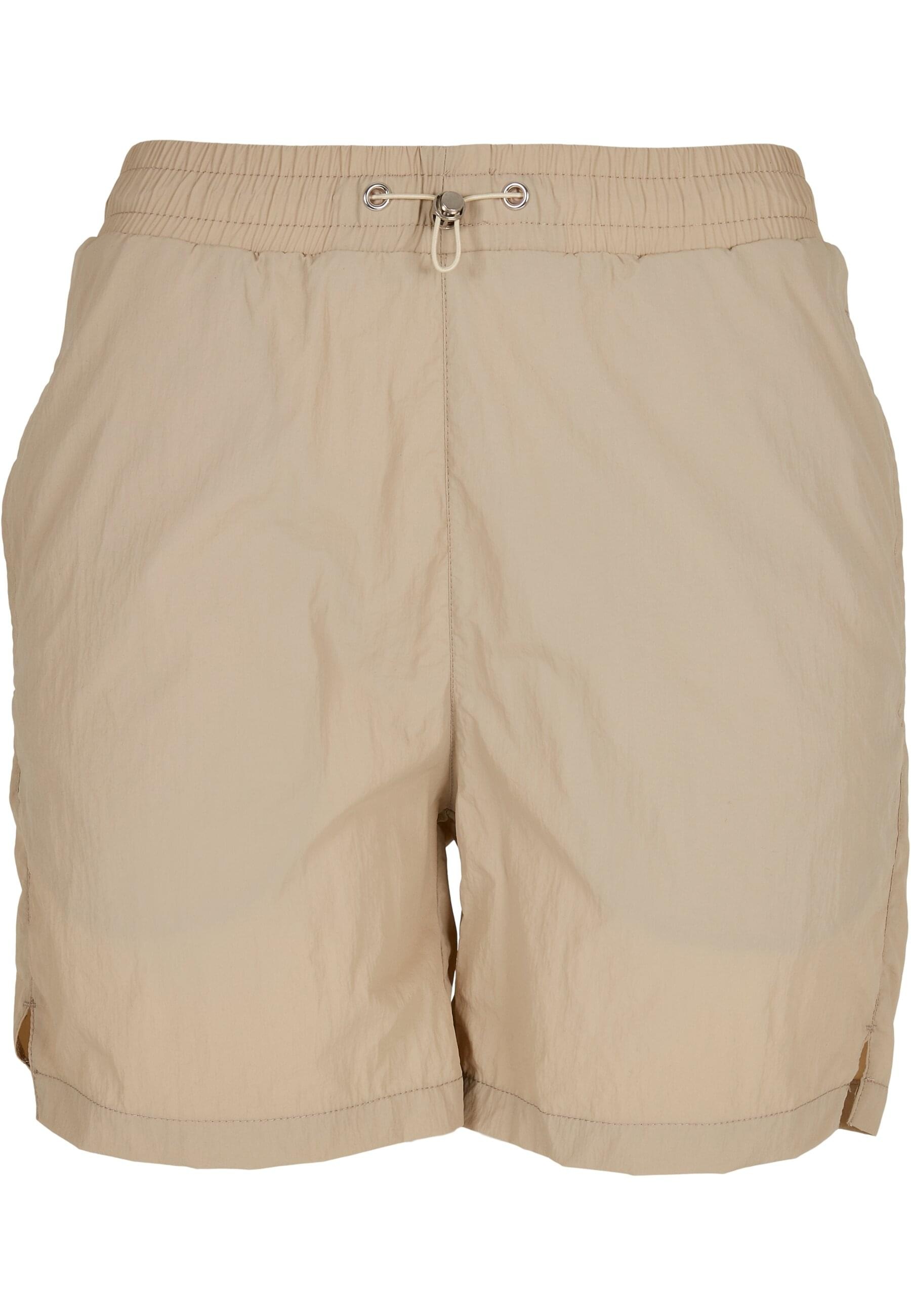 URBAN CLASSICS Stoffhose "Urban Classics Damen Ladies Crinkle Nylon Shorts", (1 tlg.)