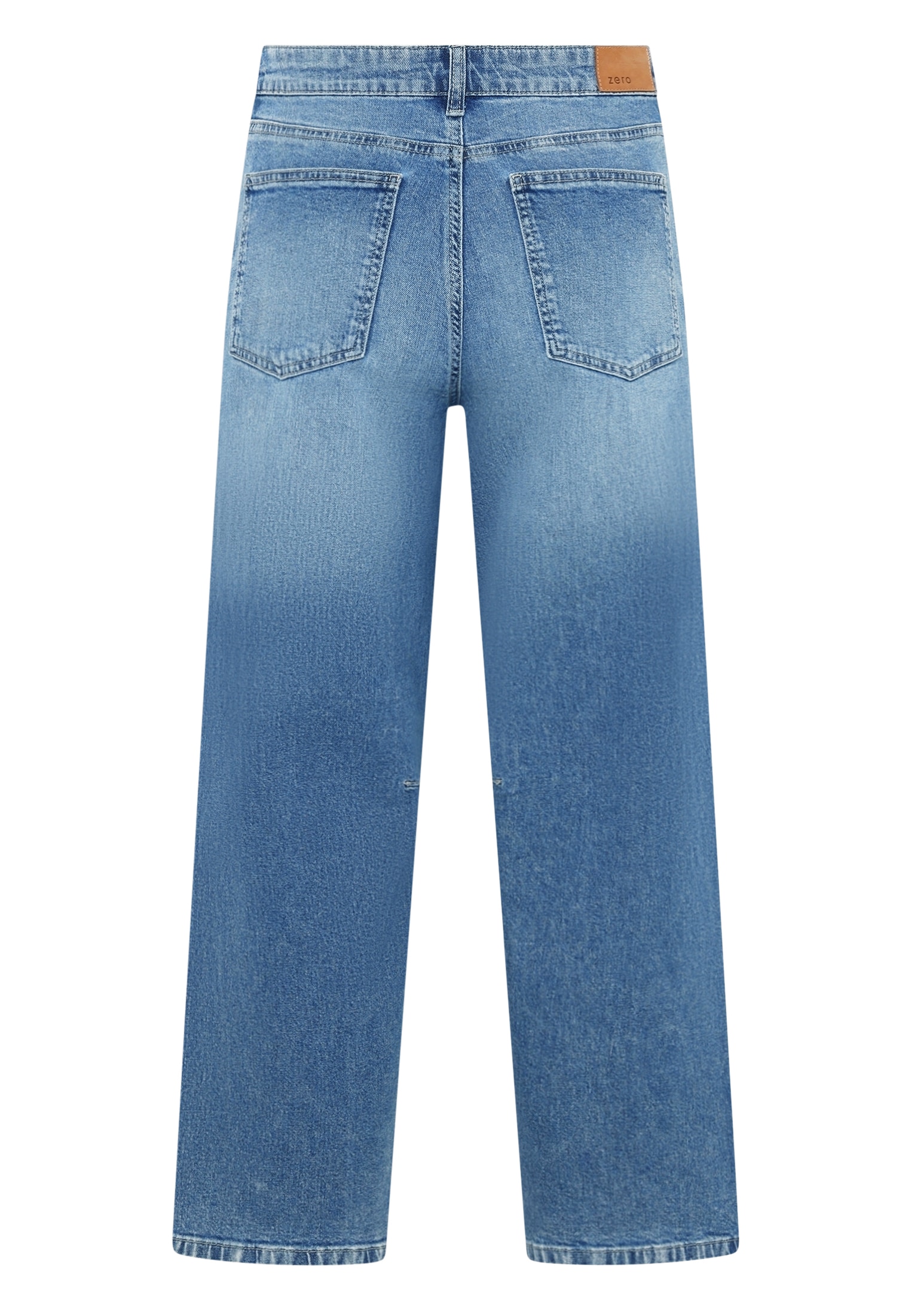 Zero Regular-fit-Jeans »Damen fit Jeans mit Waschung«