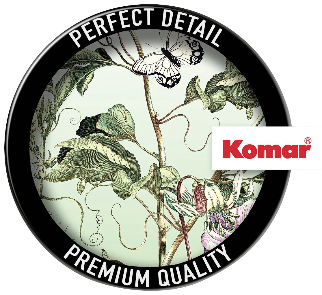 Komar Fototapete »Vlies selbstklebend - Louloudi - Größe 125 x 125 cm«, bedruckt, Wohnzimmer, Schlafzimmer