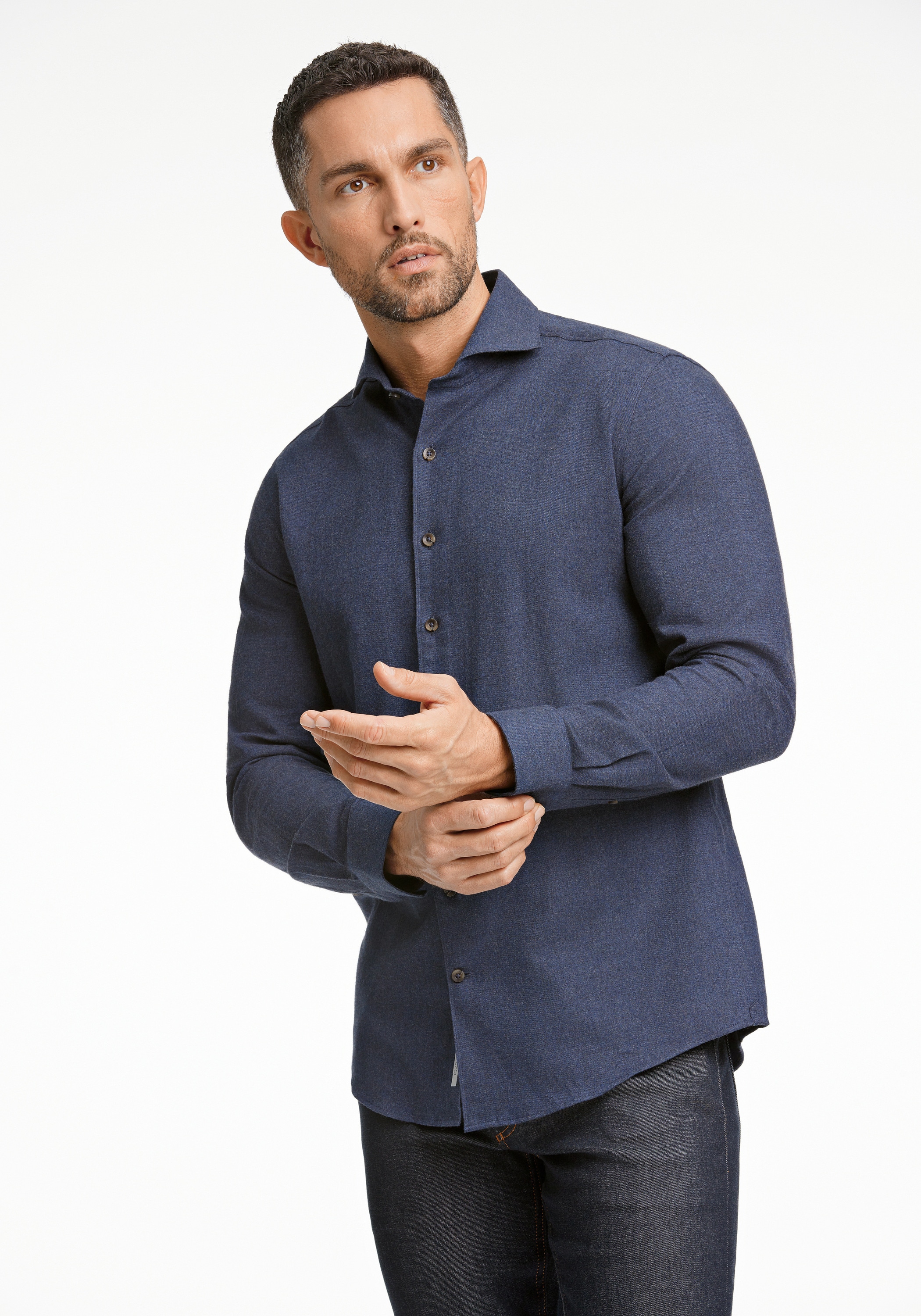 LINDBERGH Businesshemd "Lindbergh Business-Casual-Hemd" günstig online kaufen